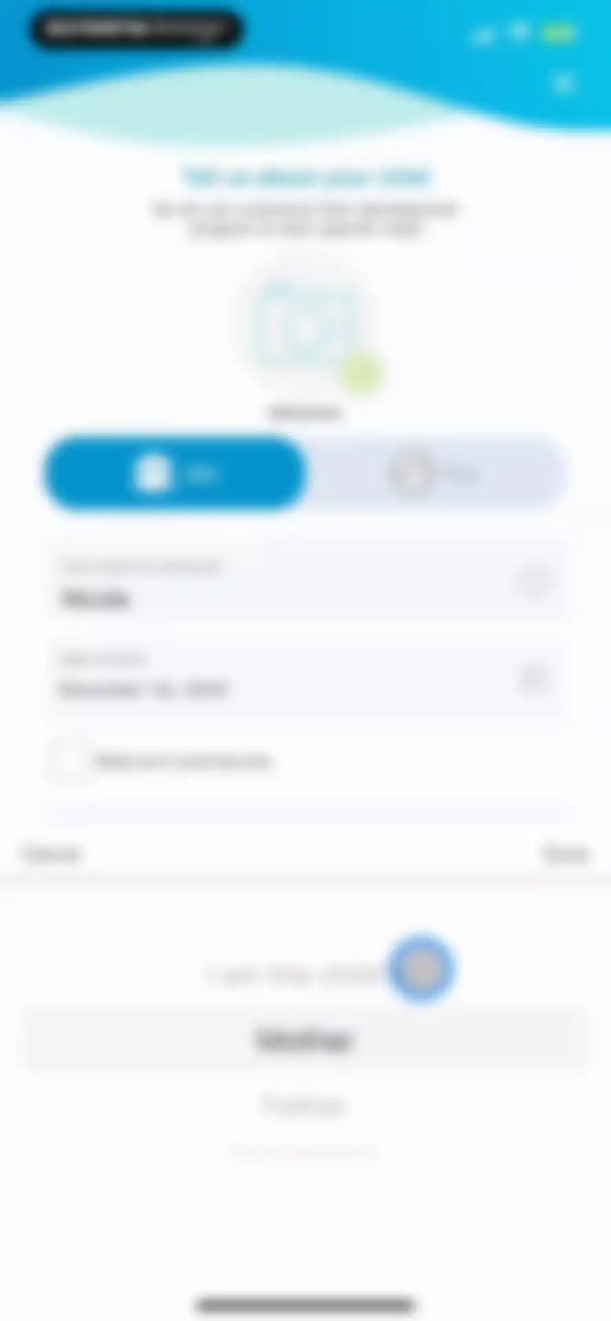 BabySparks - Development App screen 11