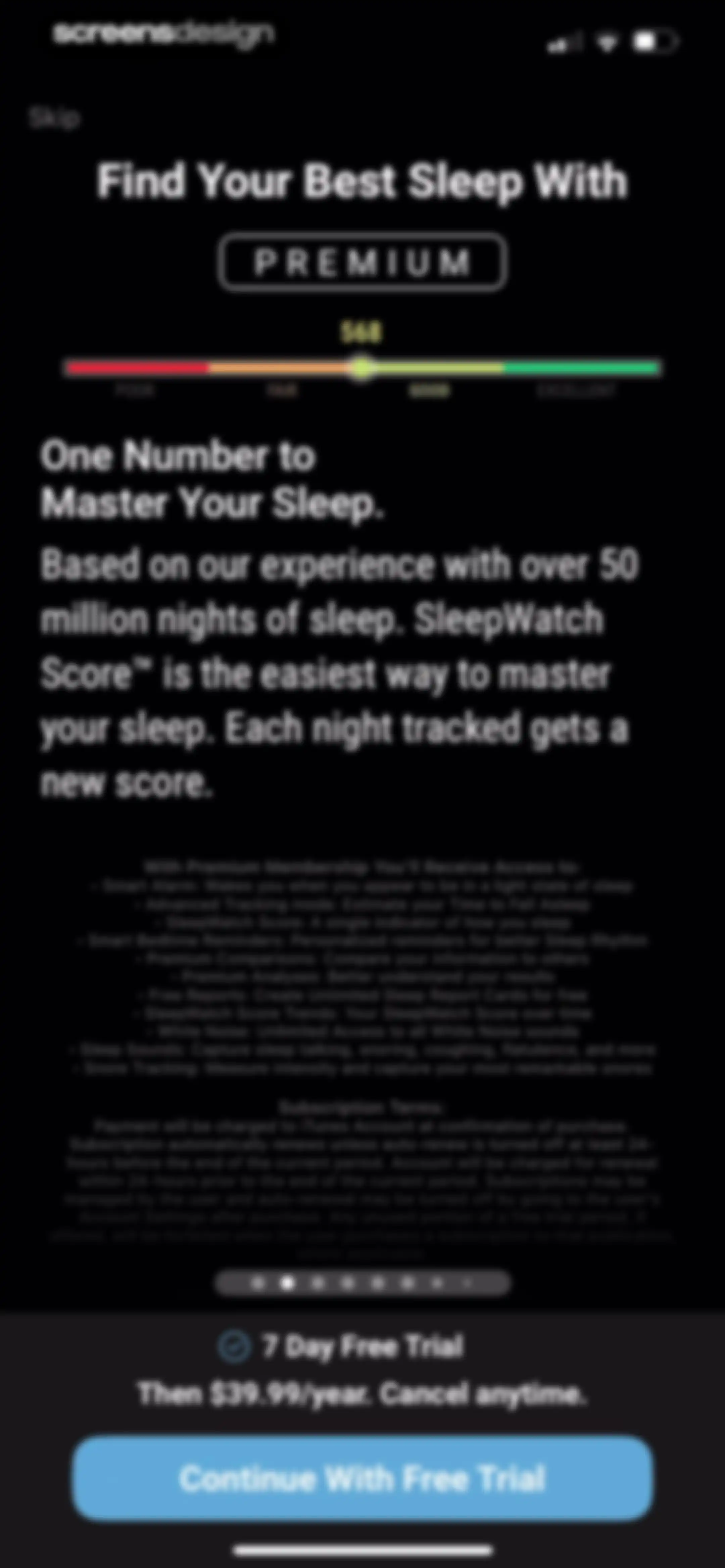 SleepWatch - Top Sleep Tracker screen 22