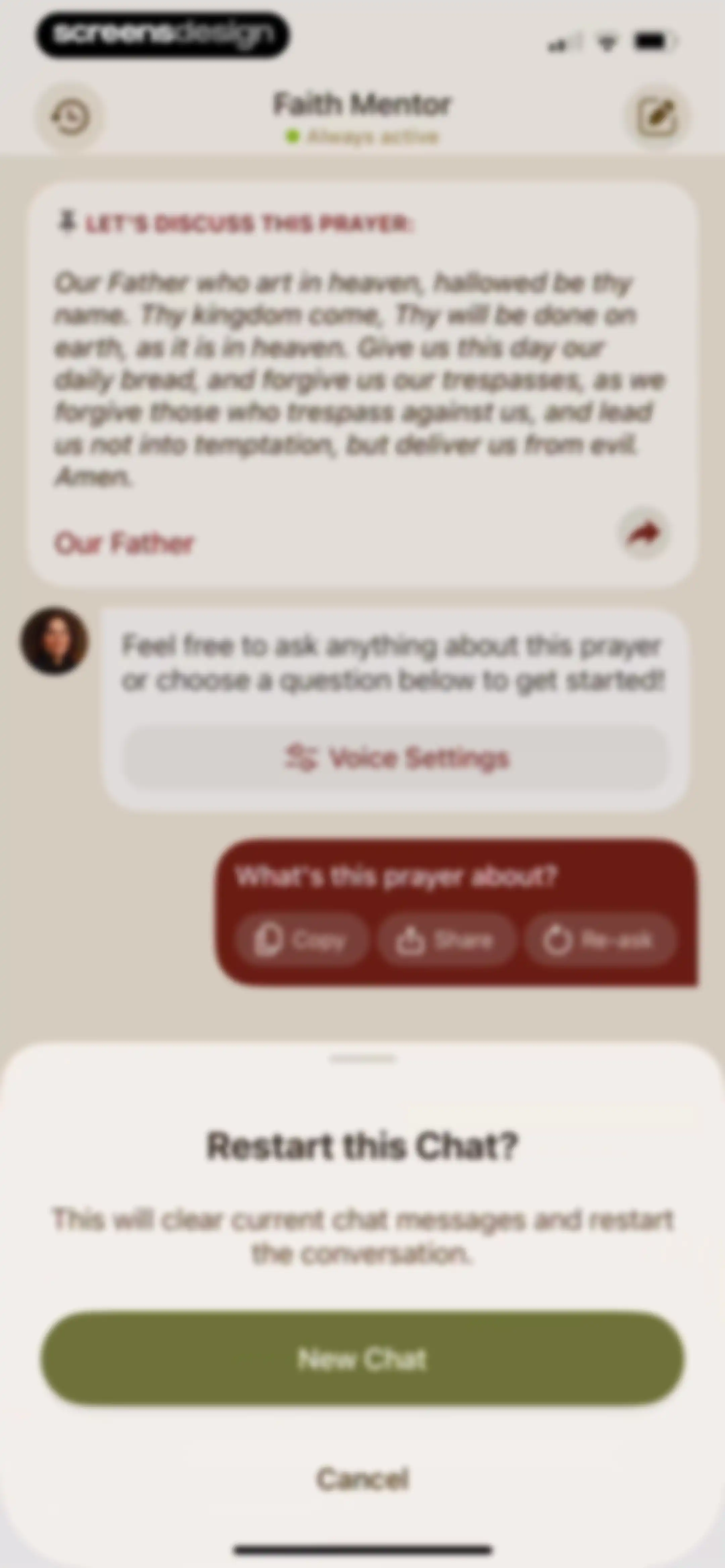 Faith Mentor - AI Bible Chat screen 36