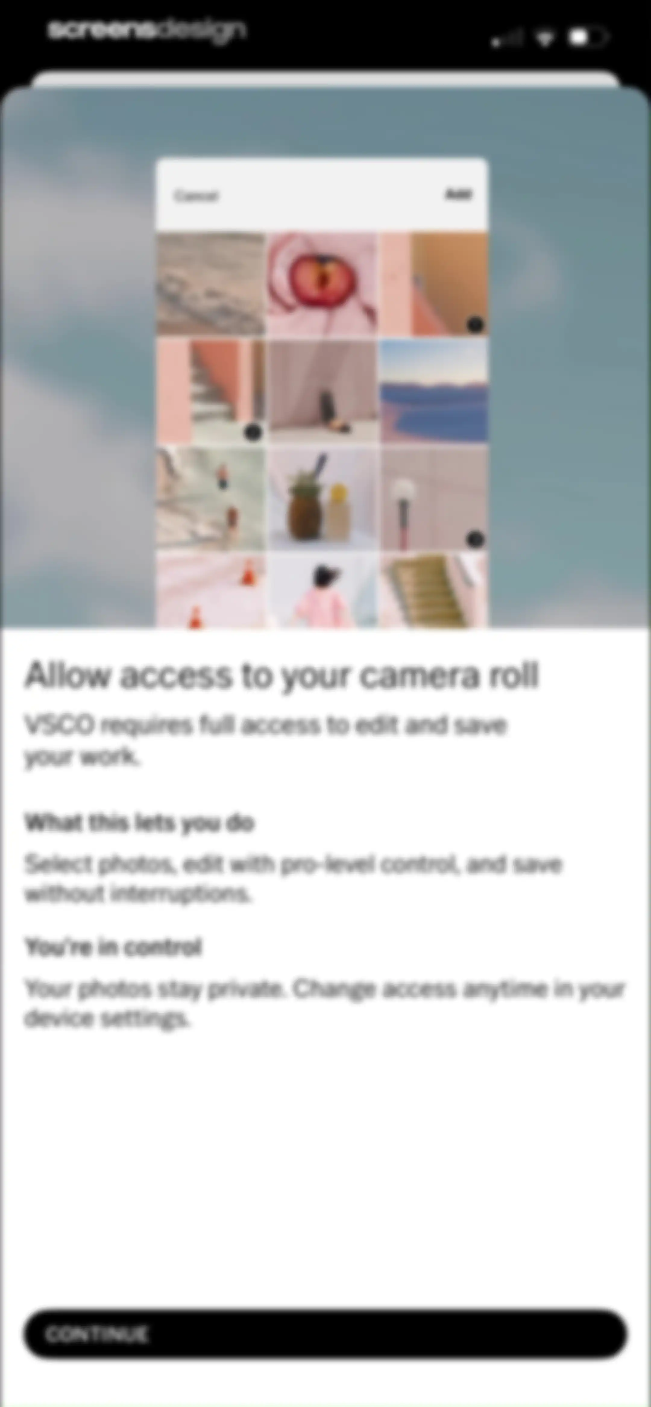 VSCO: Photo & Video Editor screen 17
