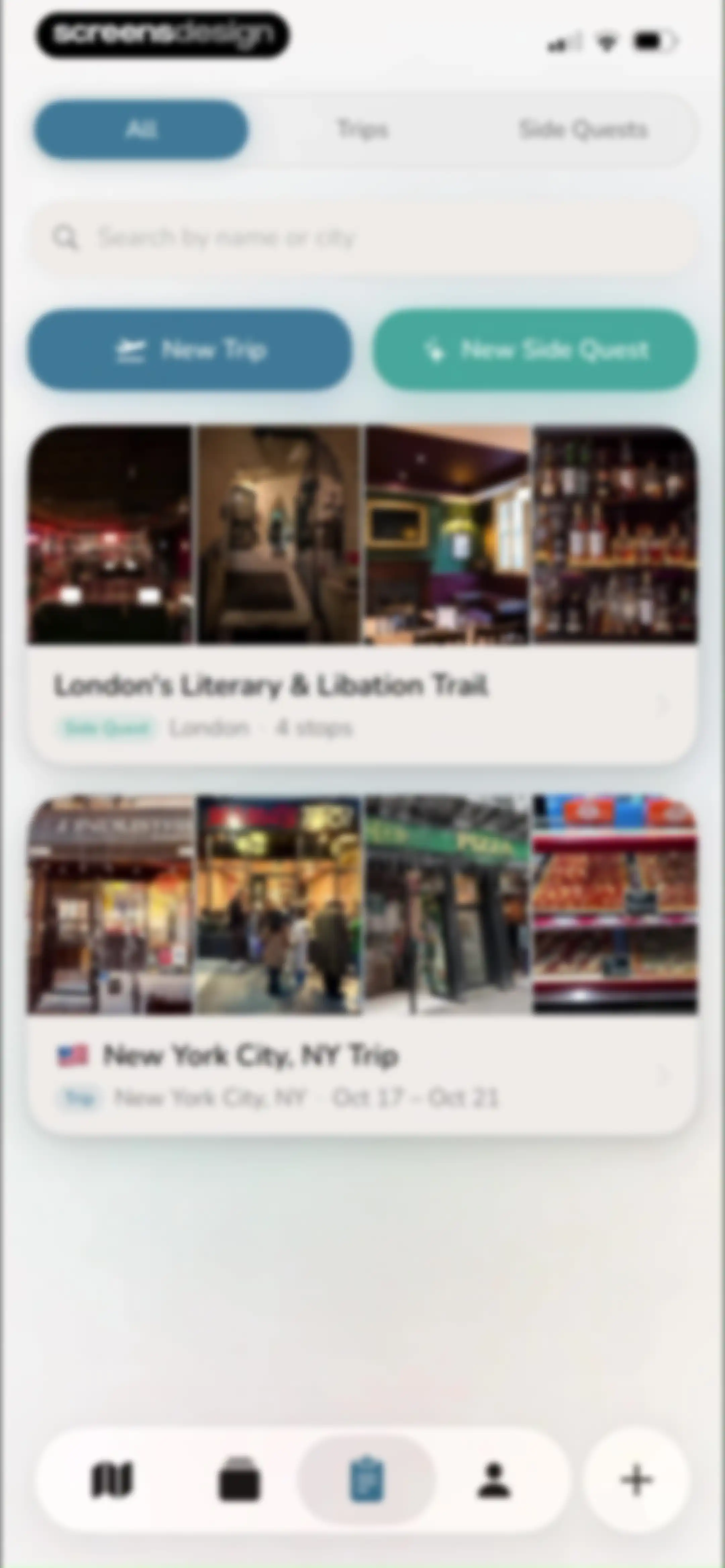 Plotline: Travel Map & Planner screen 94