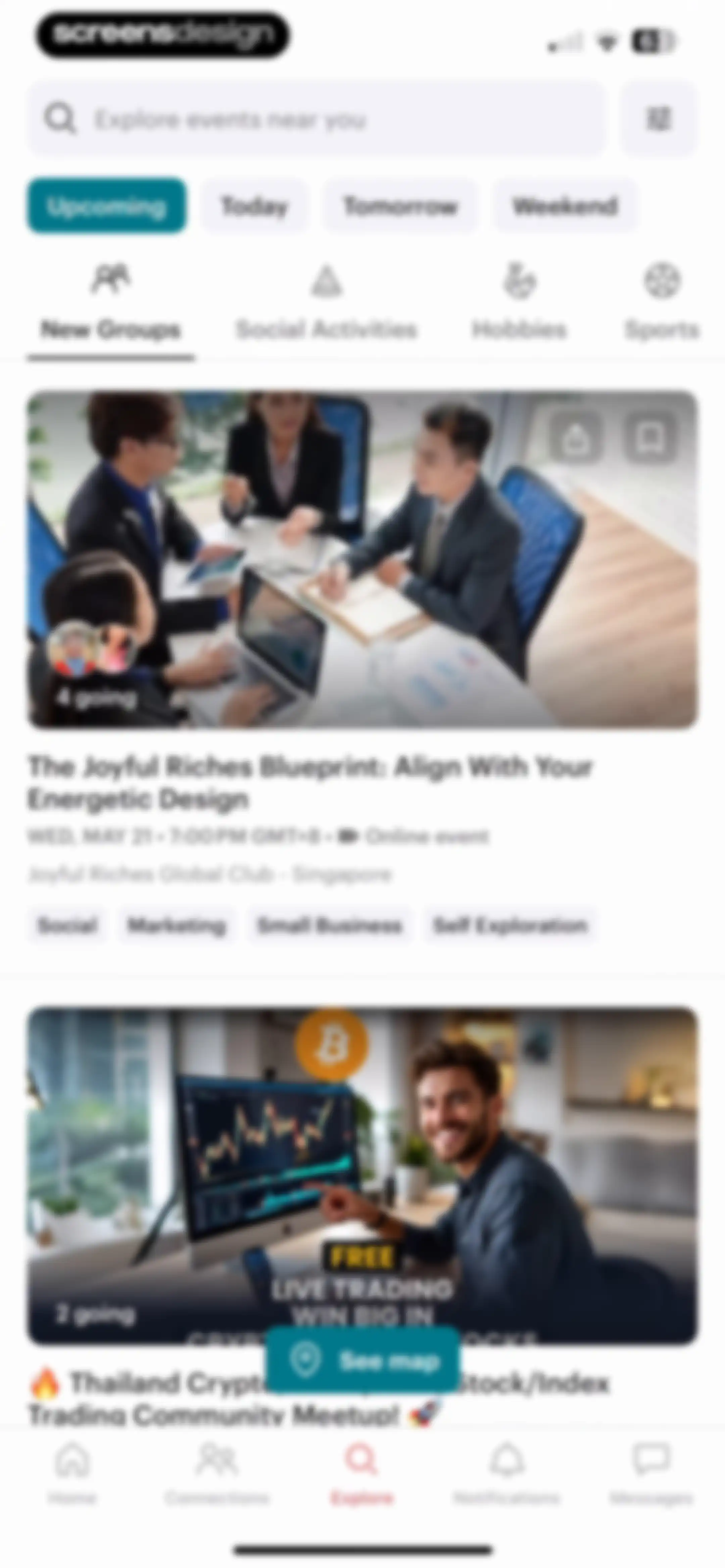 Meetup: Social Events & Groups screen 59