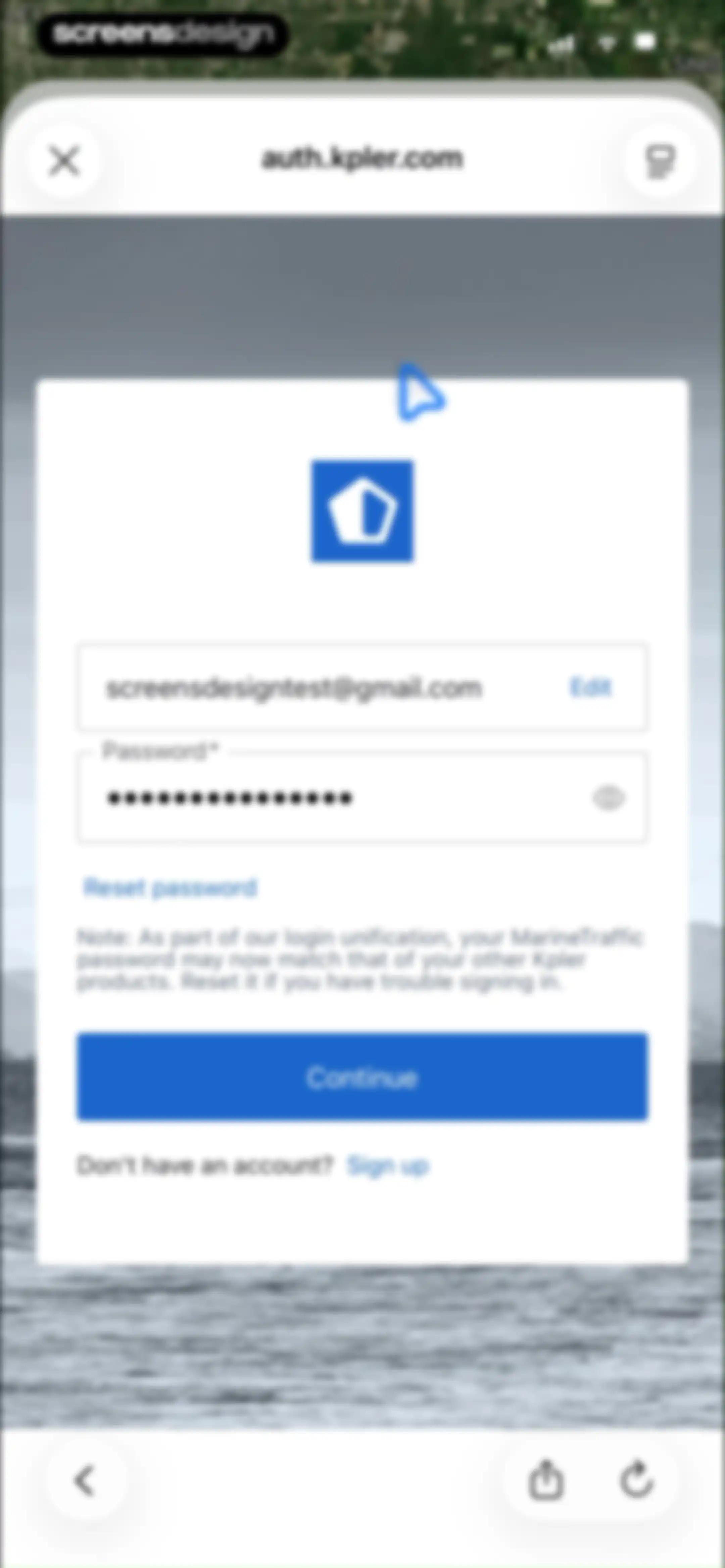 MarineTraffic - Ship Tracking screen 47