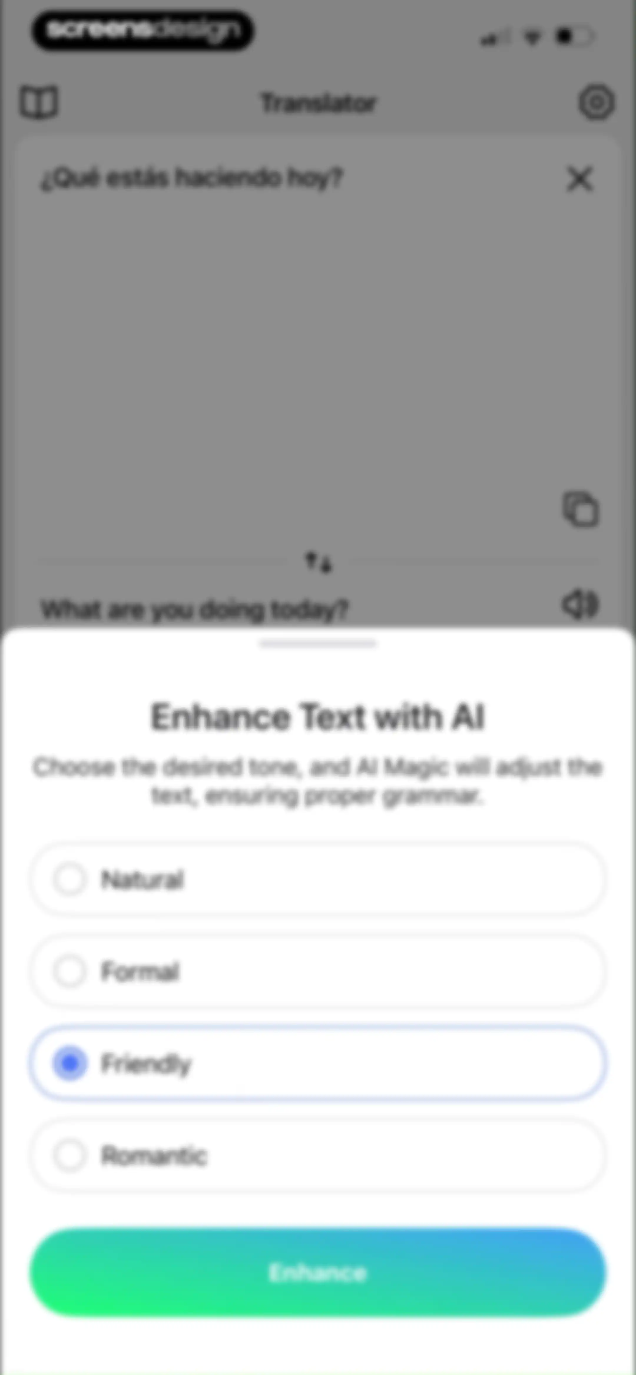 Voice Translator: AI Translate screen 23