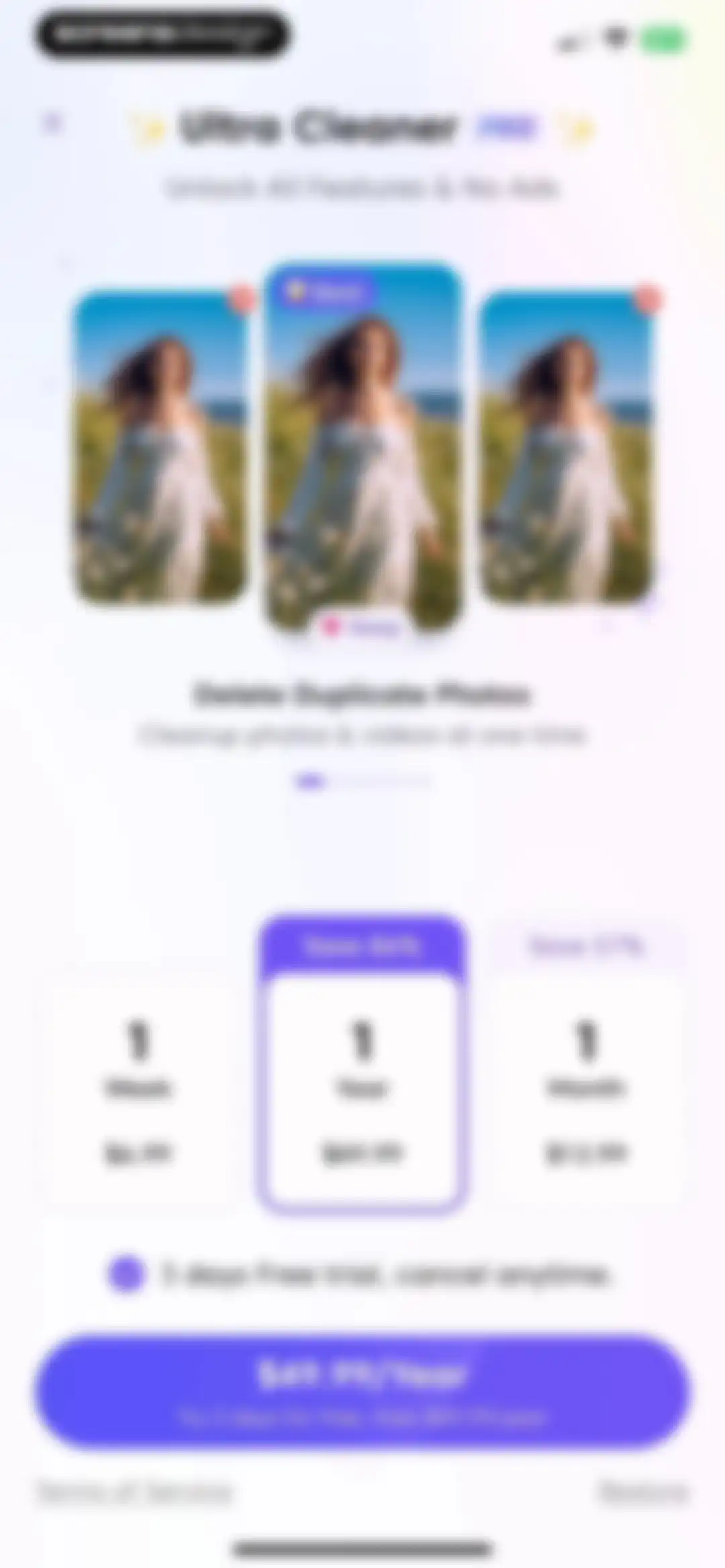 Ultra Cleaner-Storage Cleaner screen 74