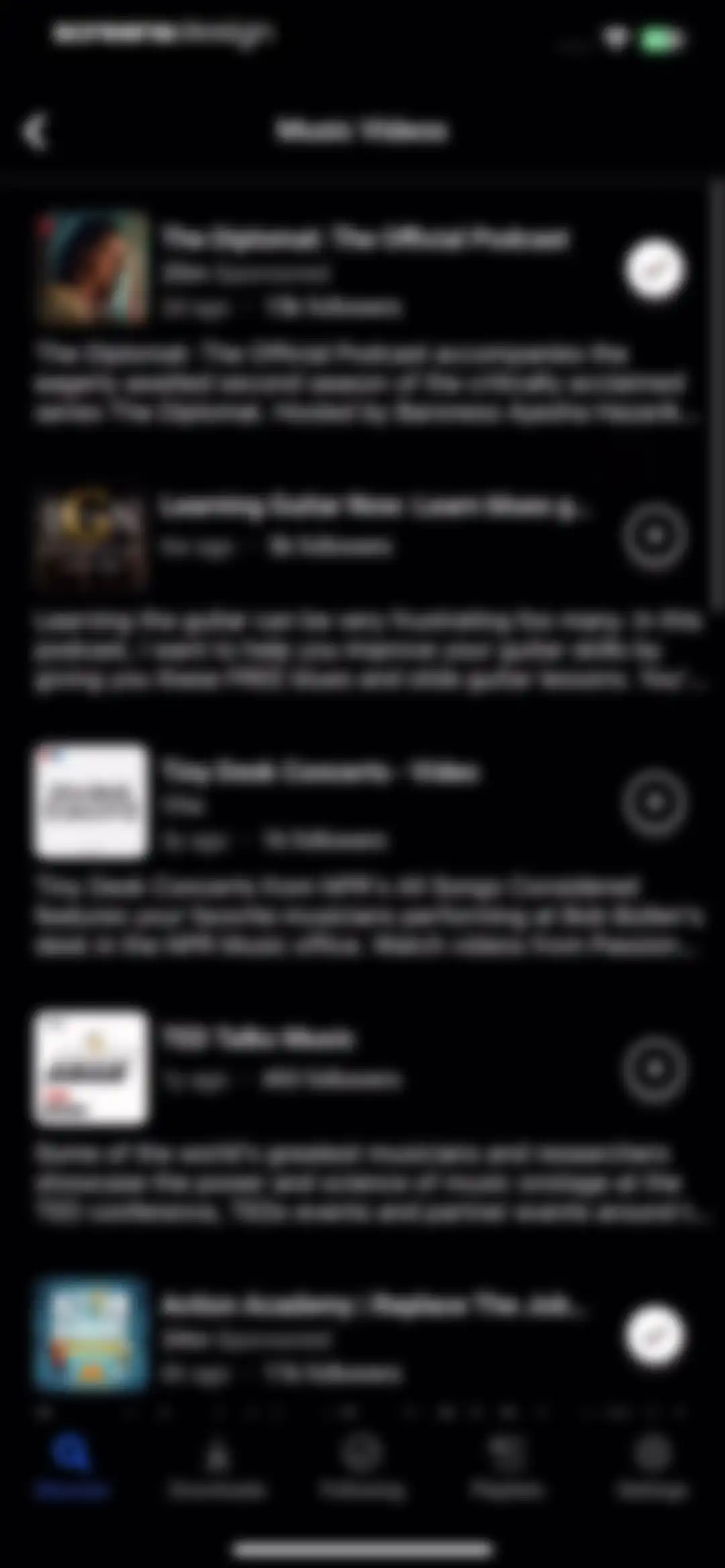 Breaker—The social podcast app screen 70
