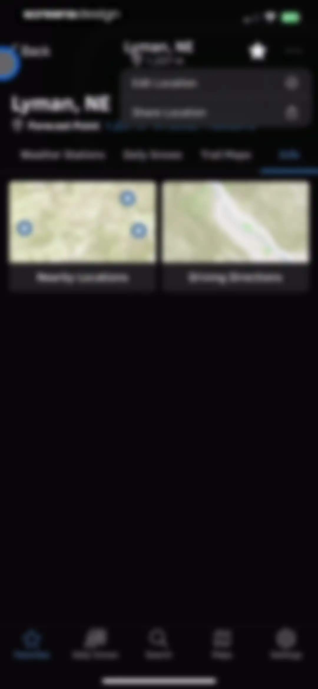 OpenSnow screen 36