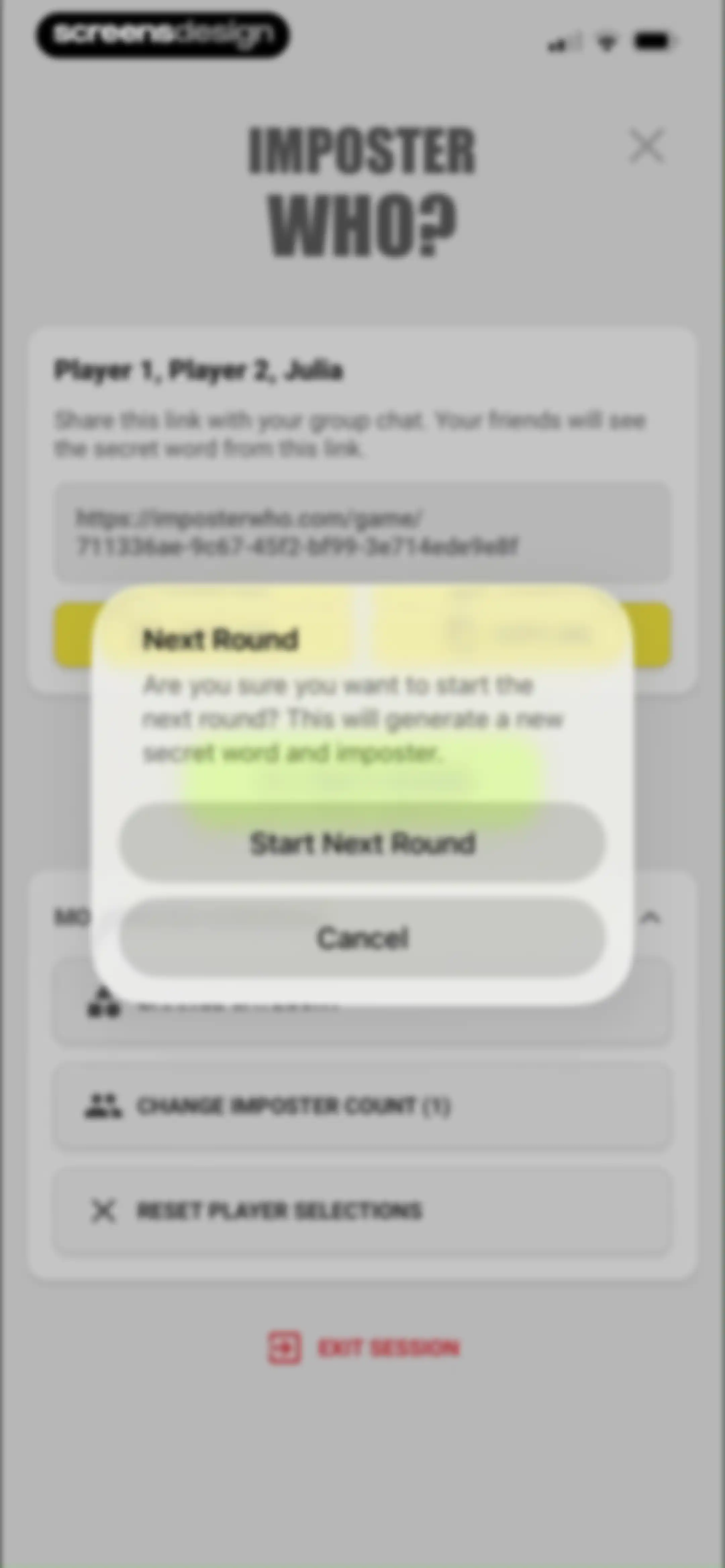 Imposter Who? - Word Game screen 40