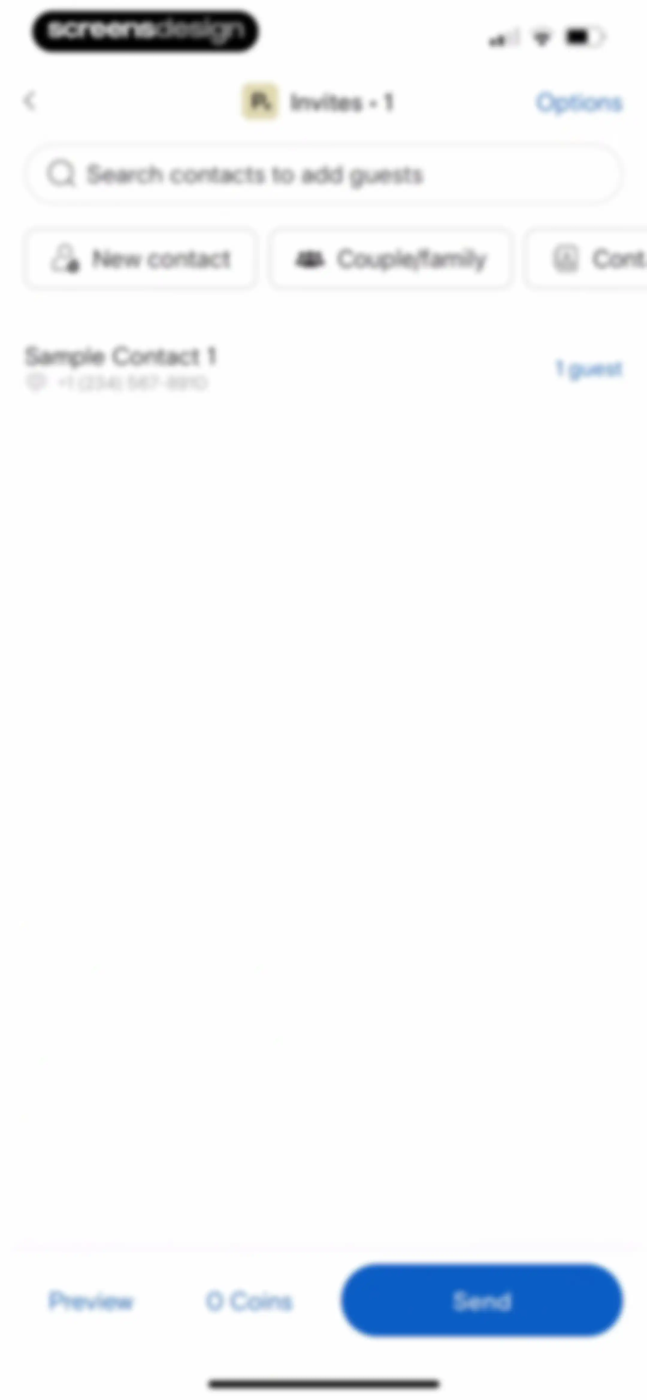 Paperless Post: Invitations screen 75