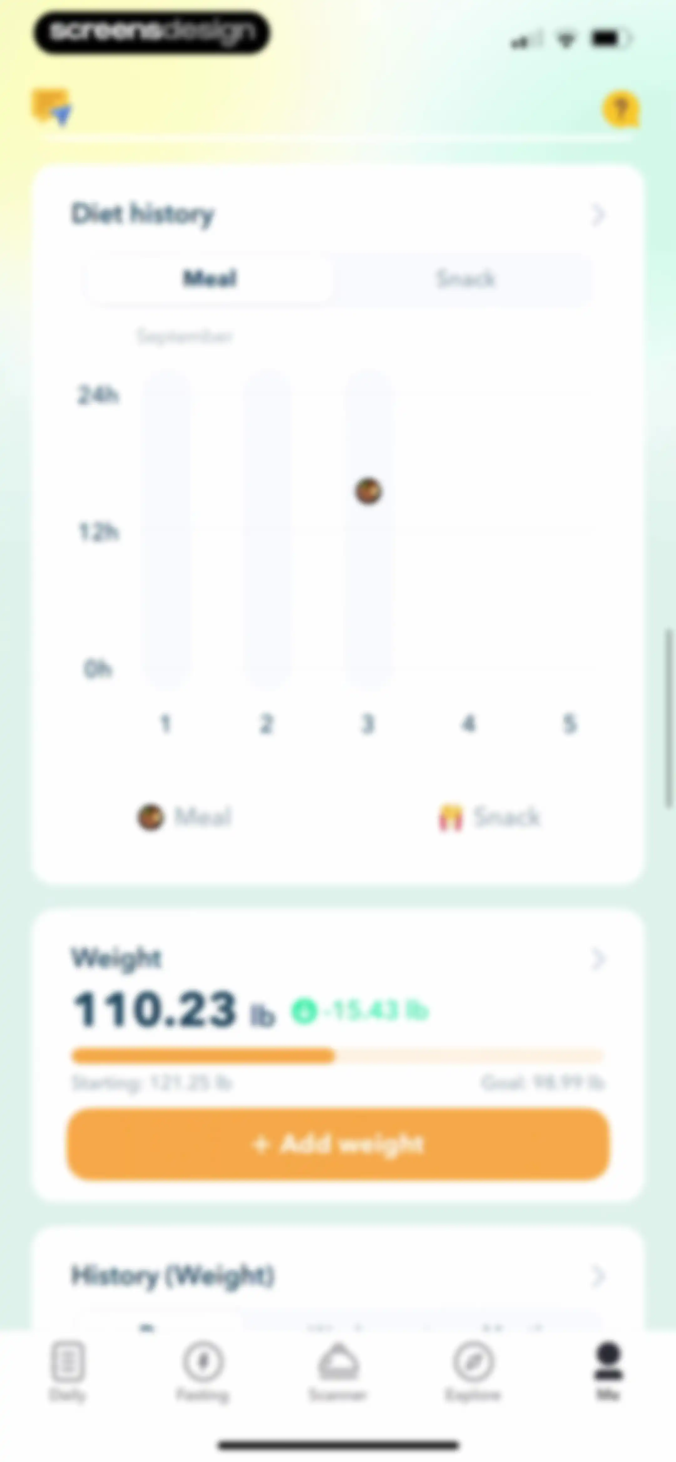 Intermittent Fasting Tracker - screen 344