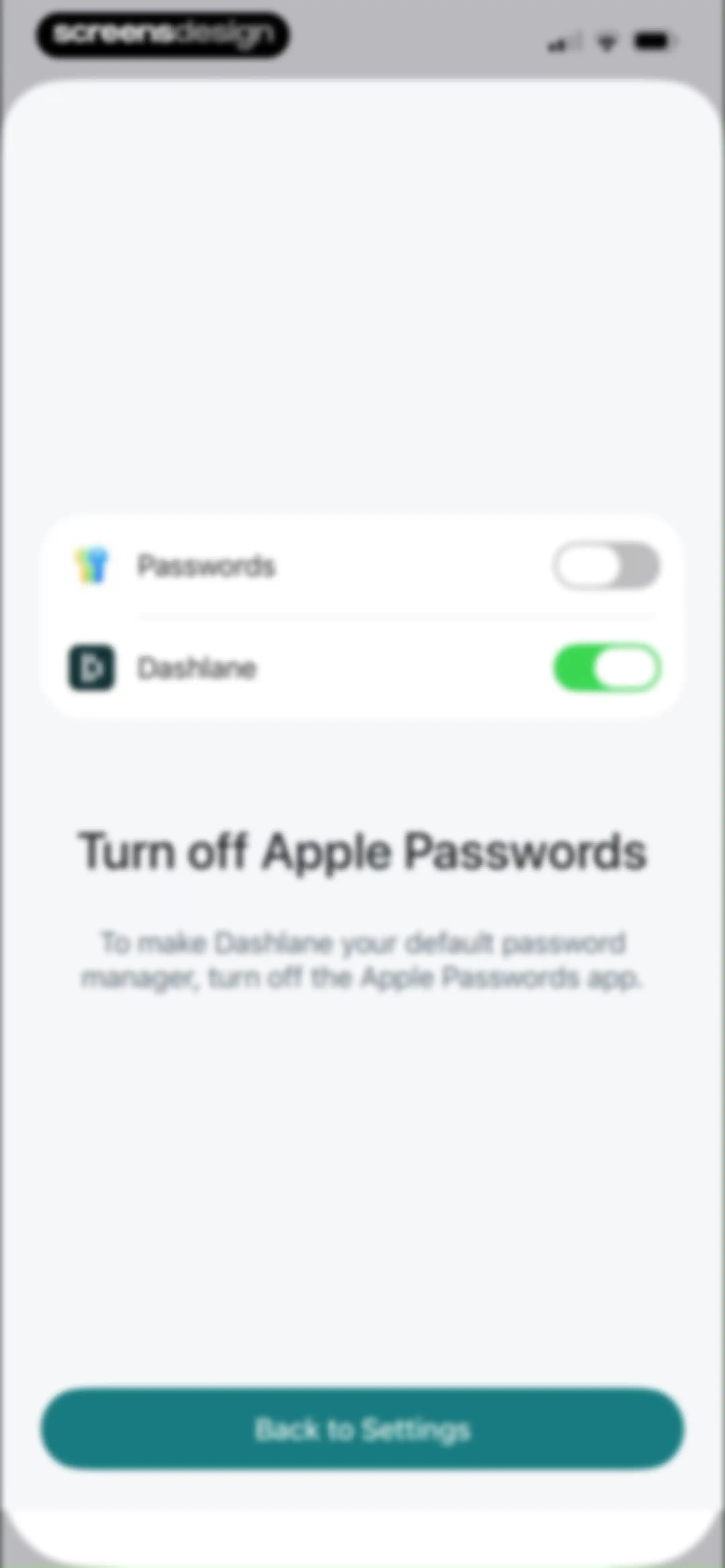 Dashlane Password Manager screen 18