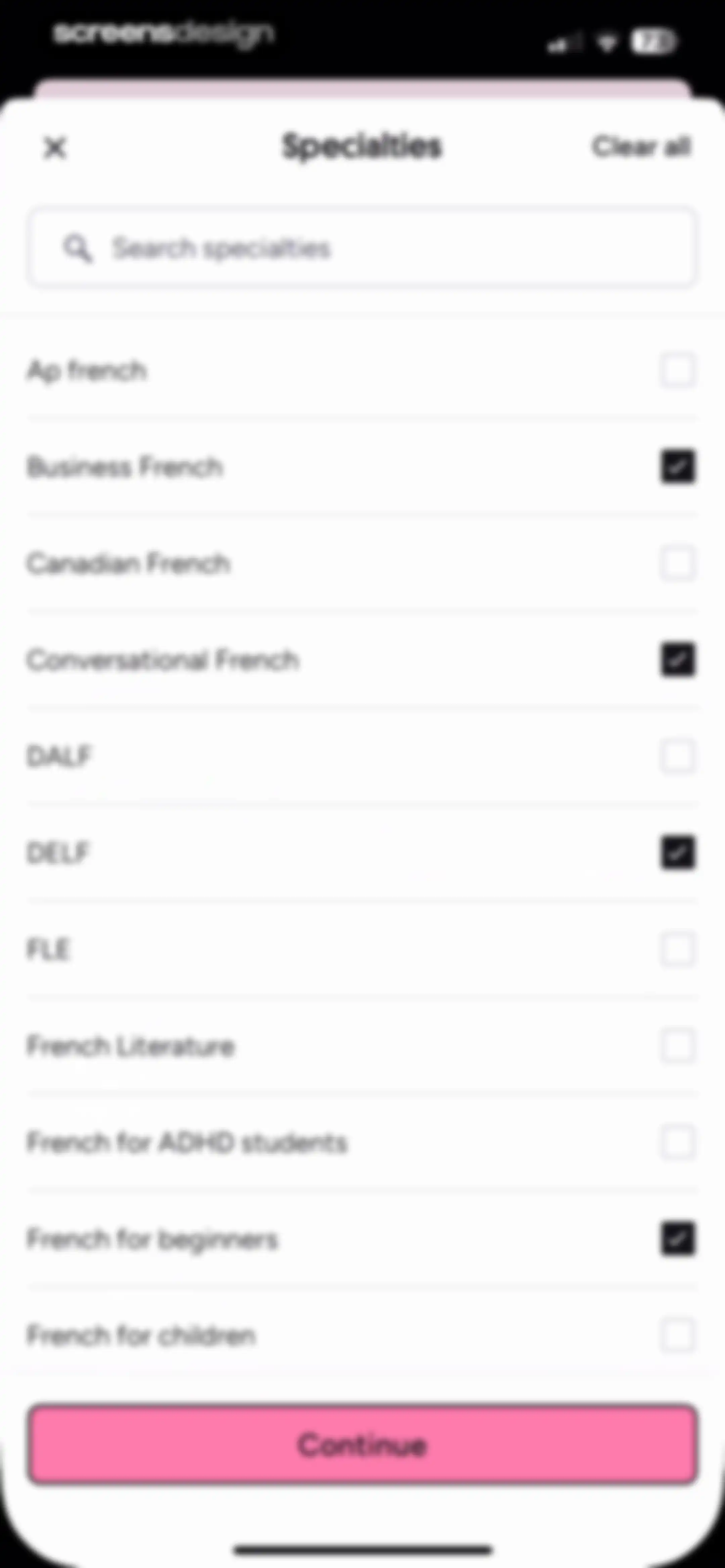 Preply - Language Learning App screen 26
