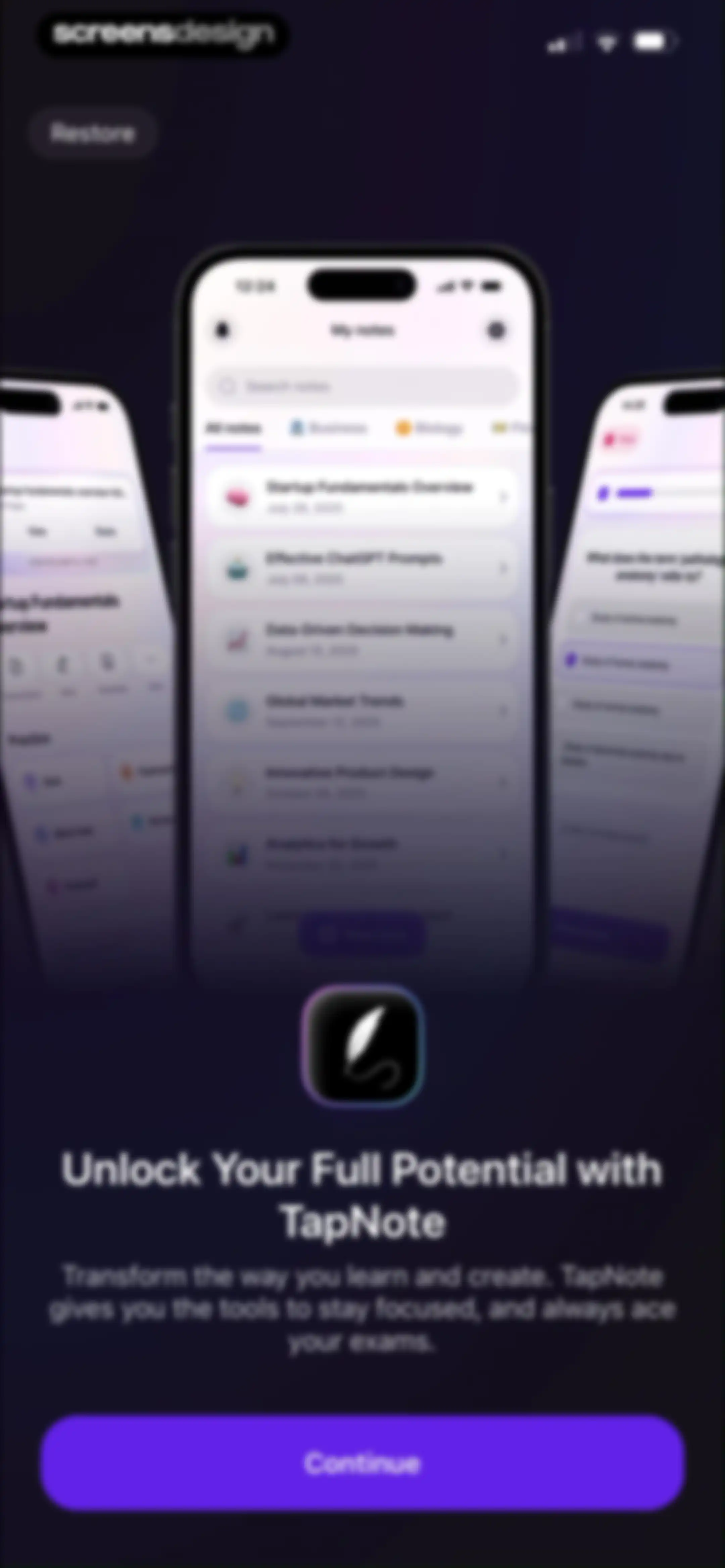 TapNote - Flashcards & Quizzes screen 29