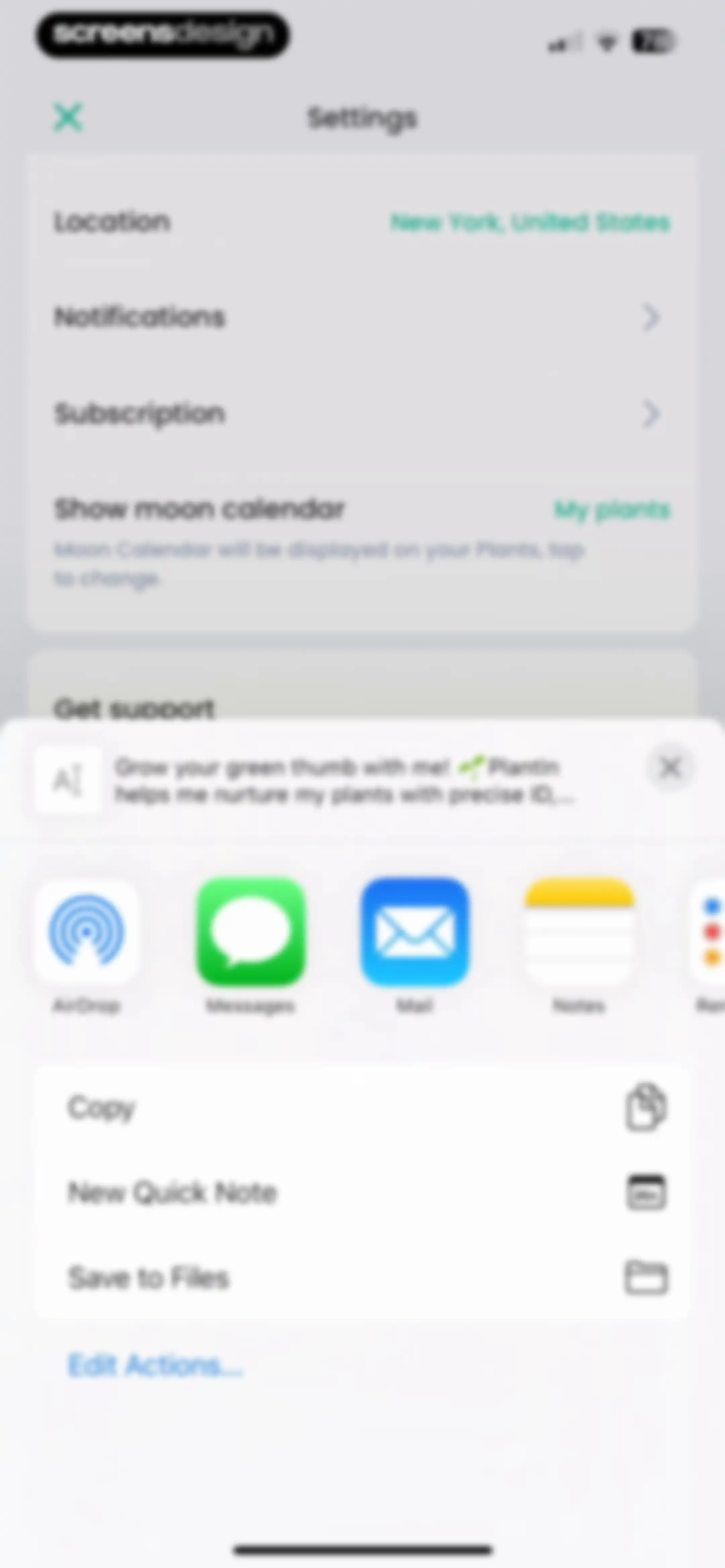 PlantIn: Plant Identifier・Care screen 196