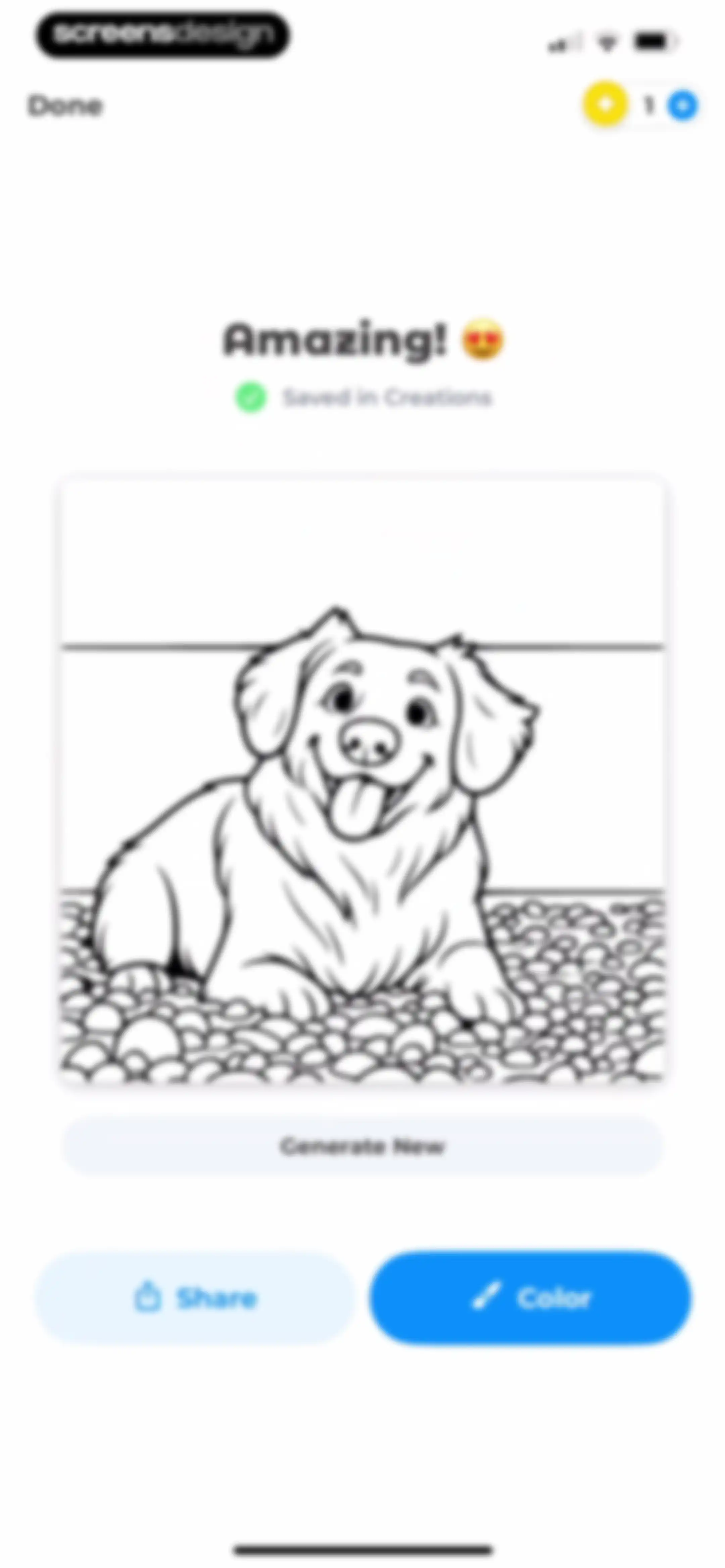 Color Pop: AI Coloring Book screen 123