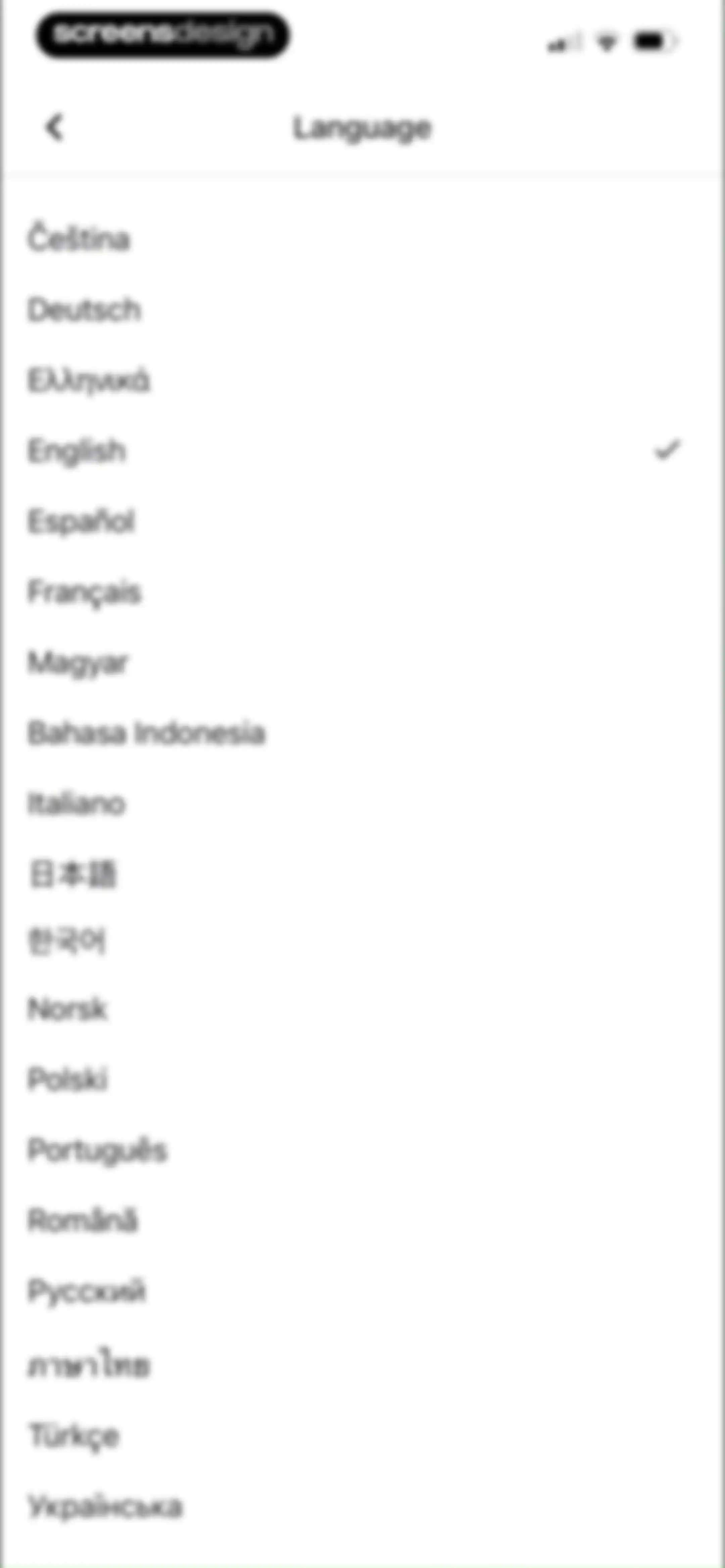 PeakTalk: Job-specific English screen 90