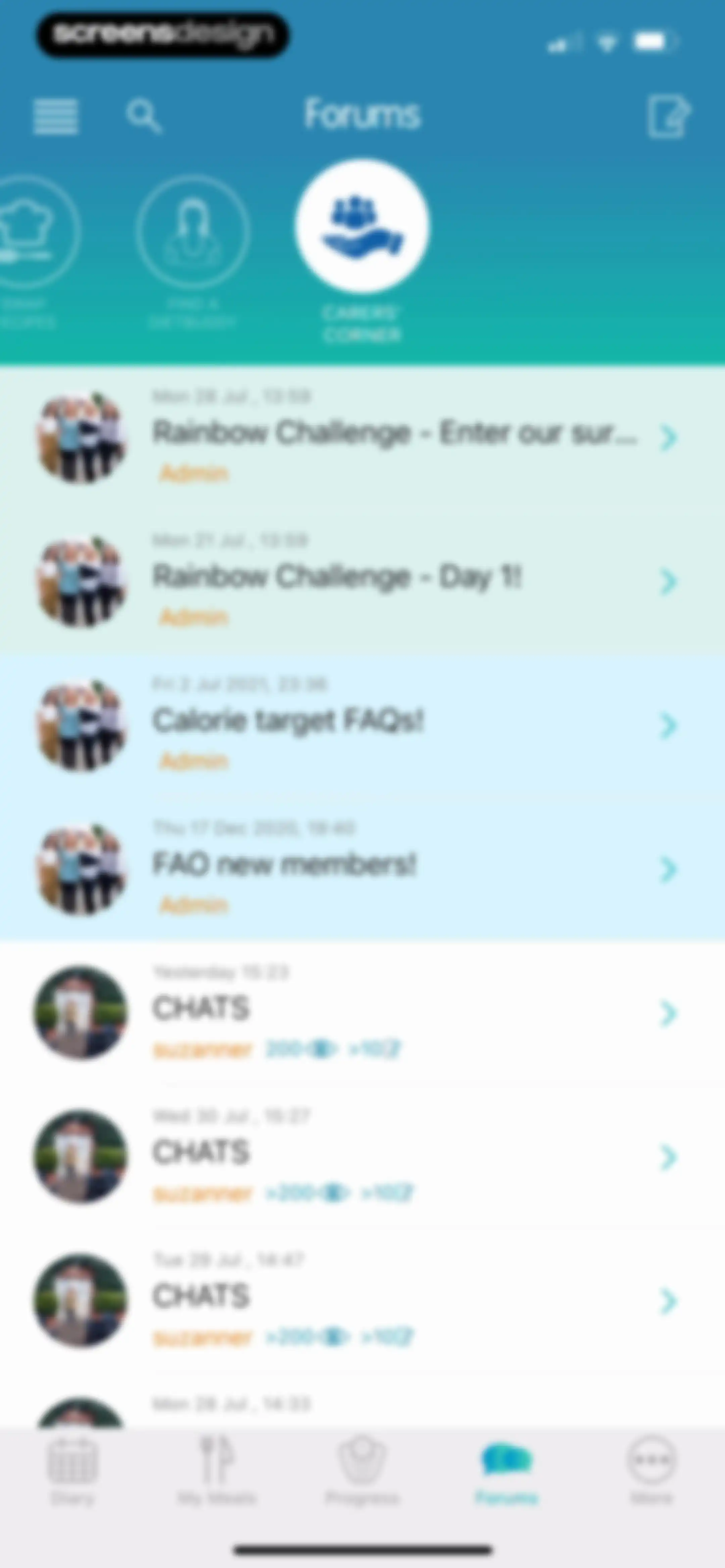 Calorie Counter + screen 140