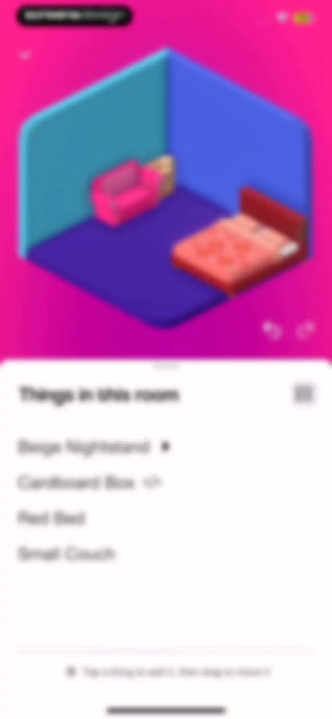 Rooms screen 63