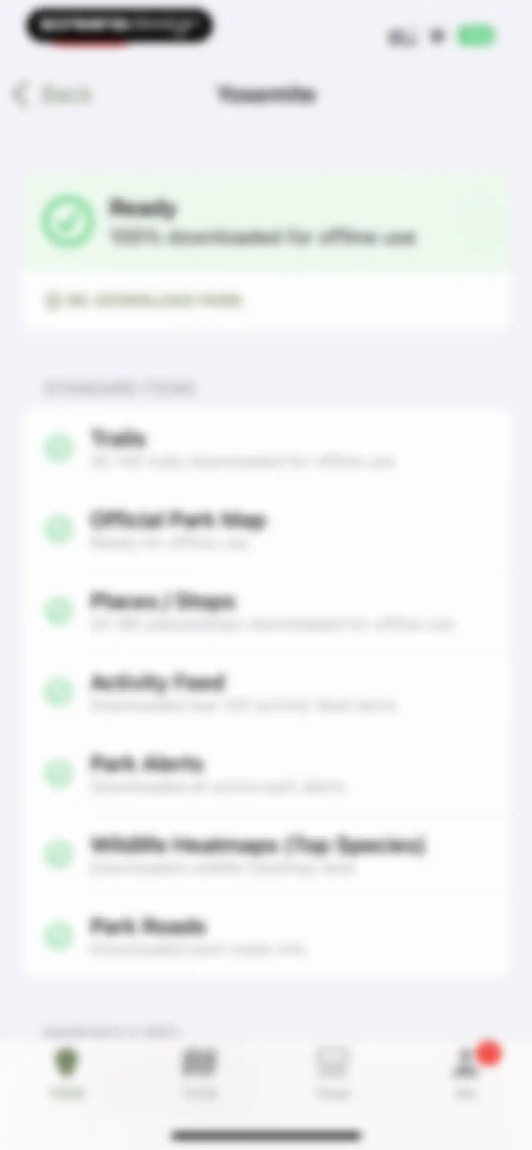 Parkwolf: National Park Guide screen 13