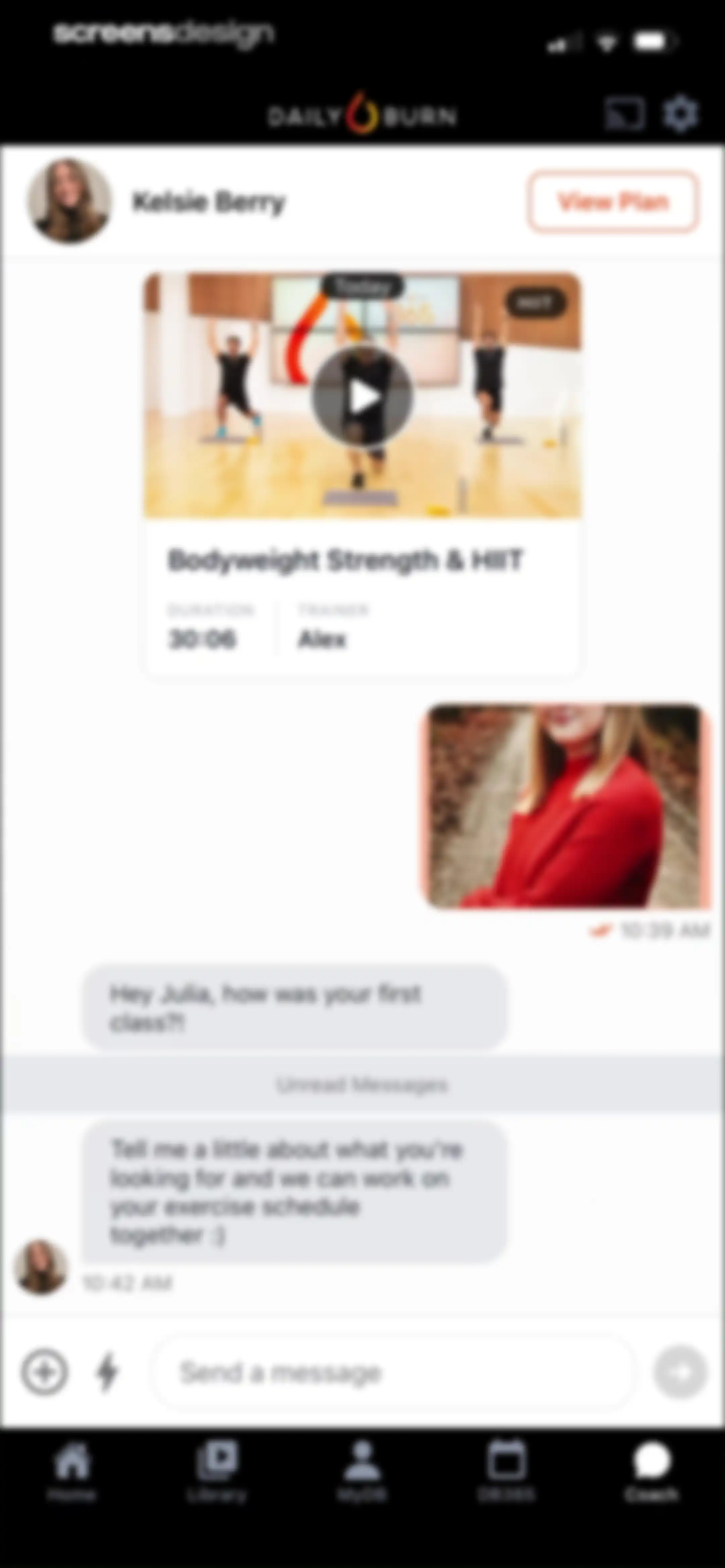 Daily Burn: Home Workouts screen 83