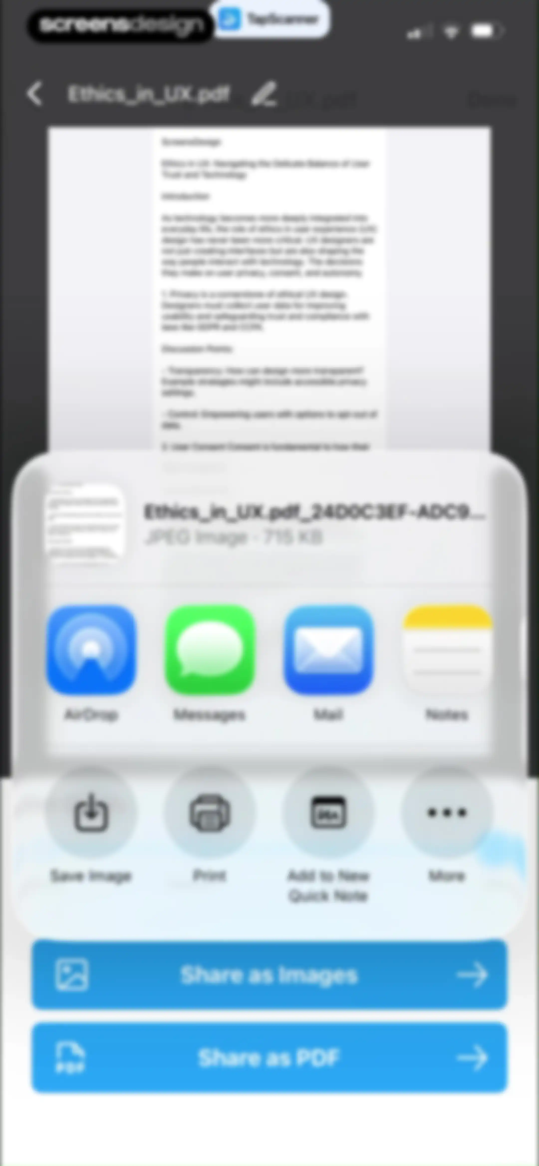 PDF Scanner App: TapScanner screen 61