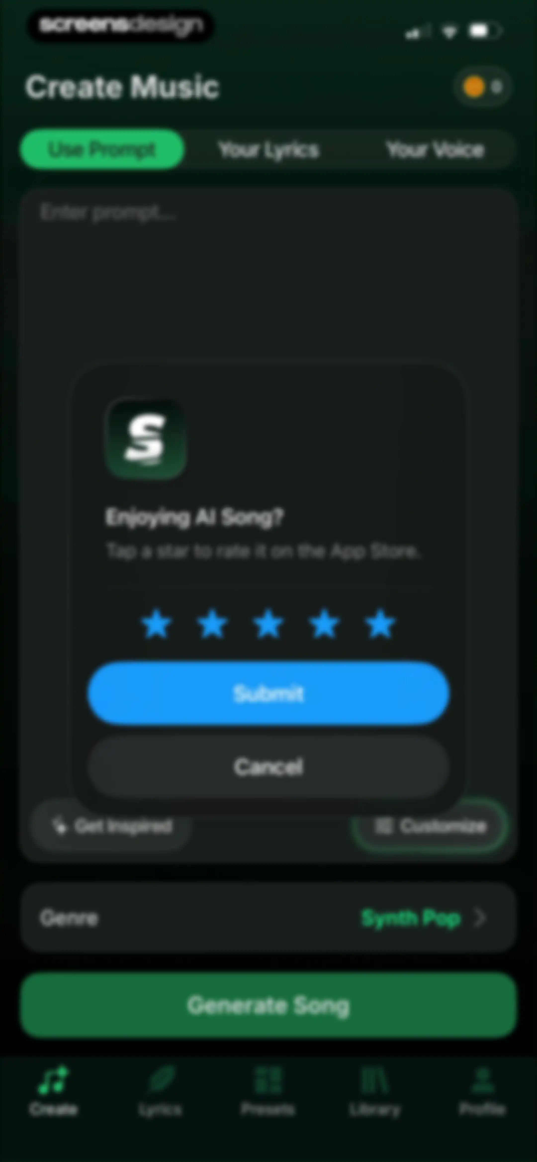 AI Song: AI Music Generator screen 13