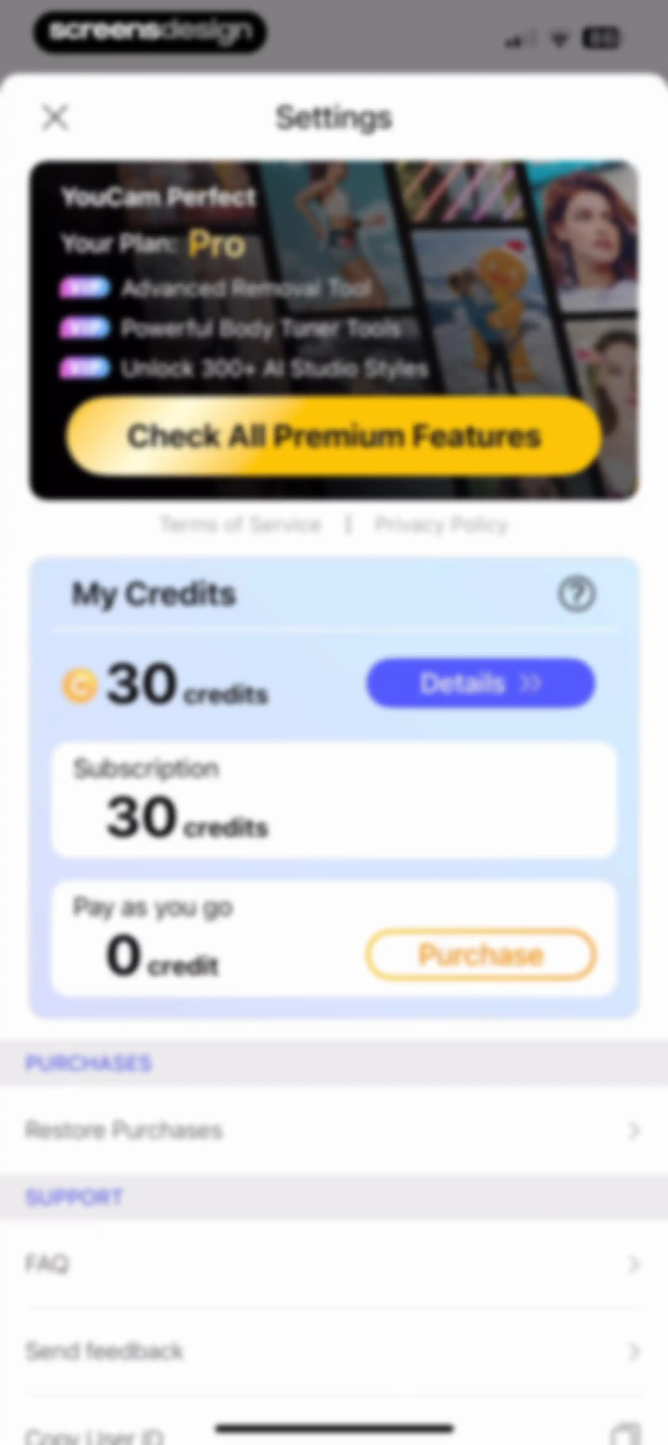 YouCam Perfect:AI Photo Editor screen 134