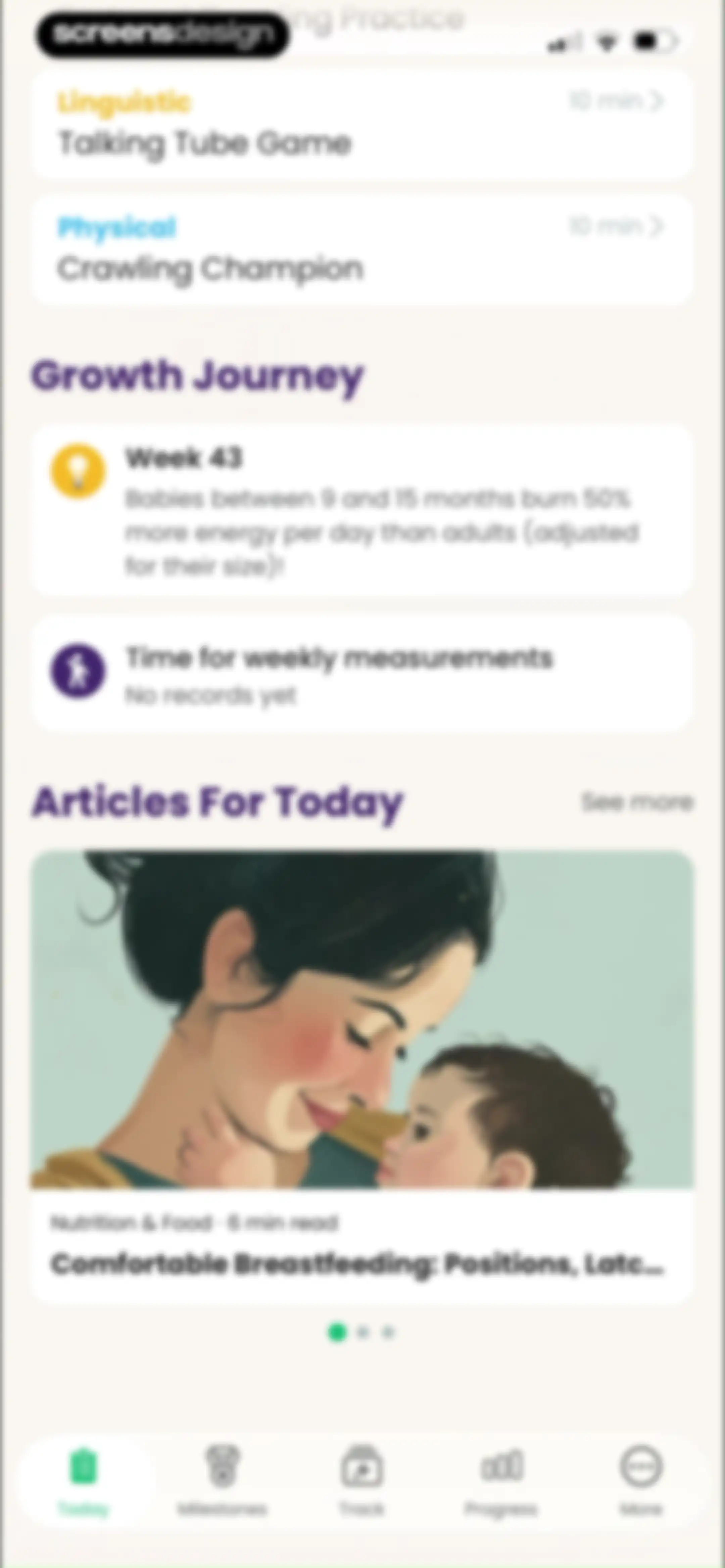 Baby Leap: Milestone Tracker screen 47