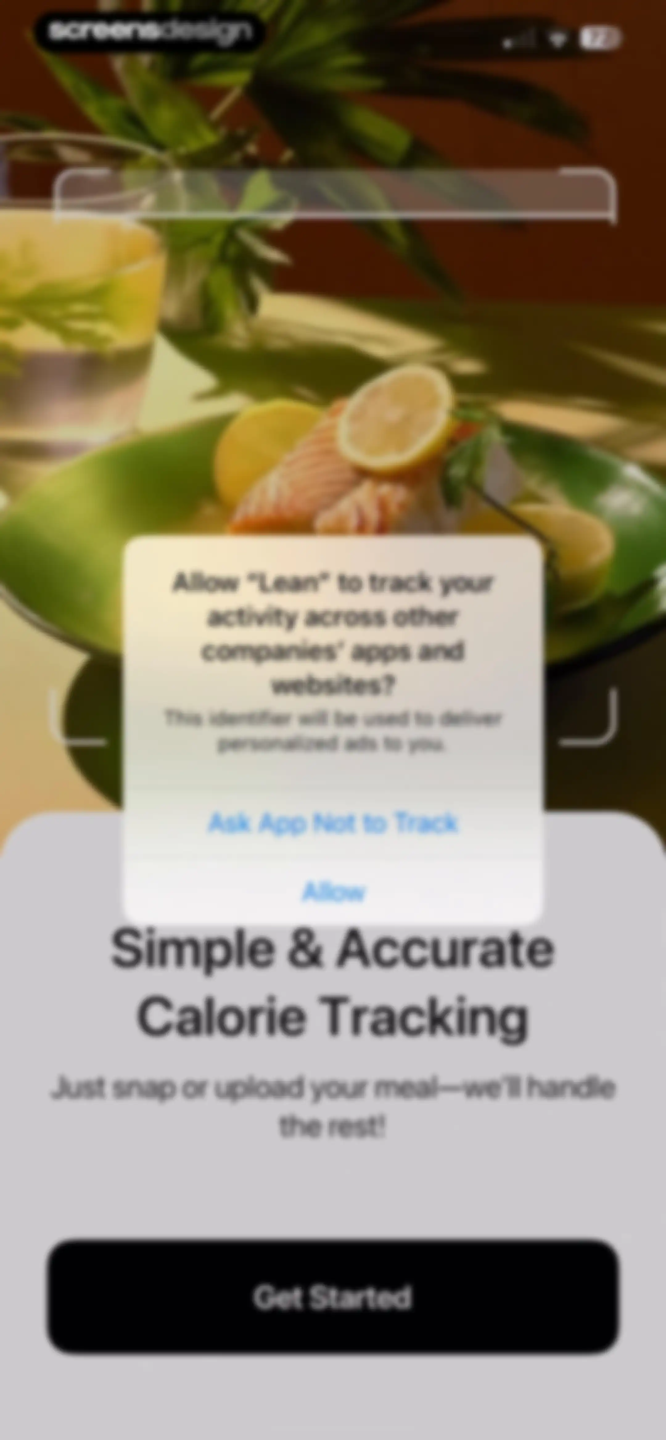 Lean: AI Macro Tracker screen 2