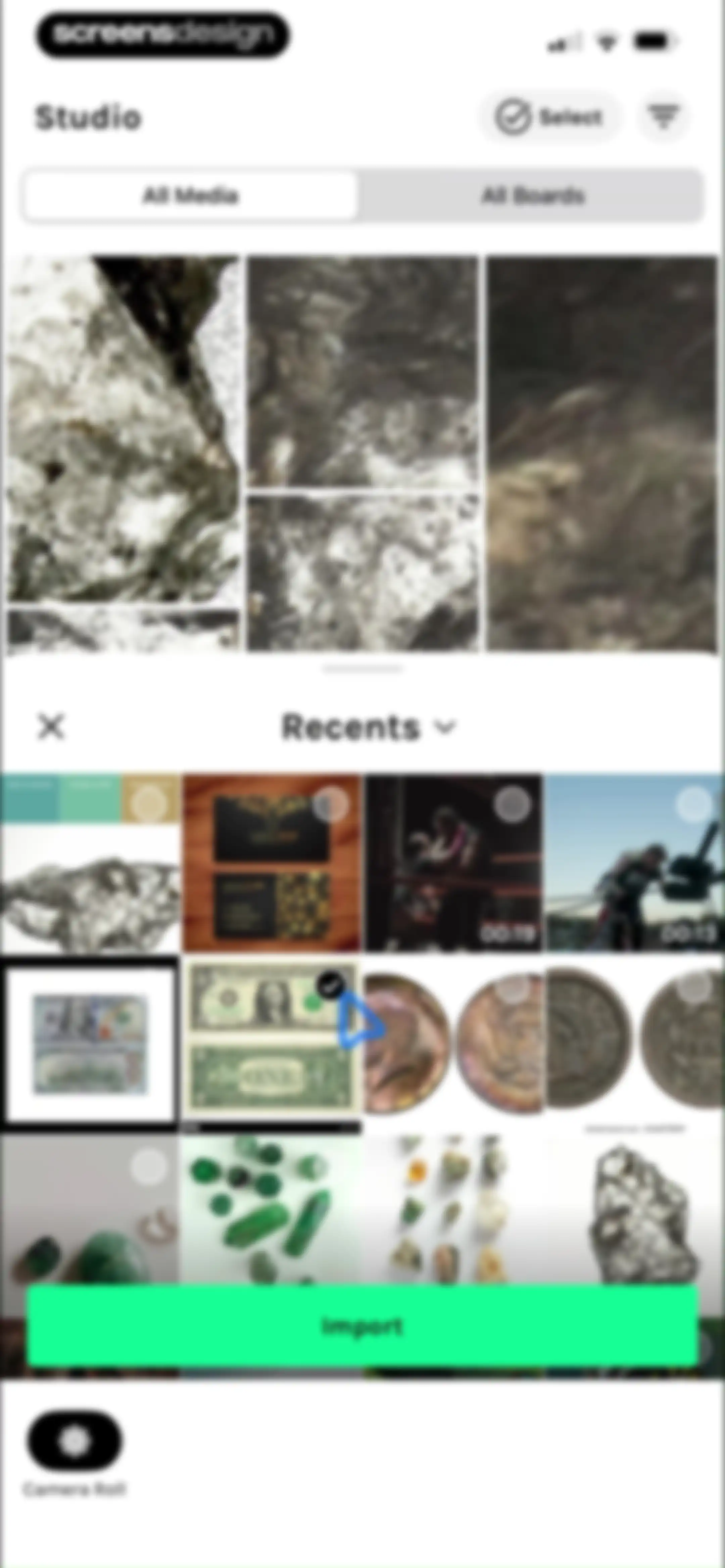 UNUM — Layout & Feed Preview screen 88