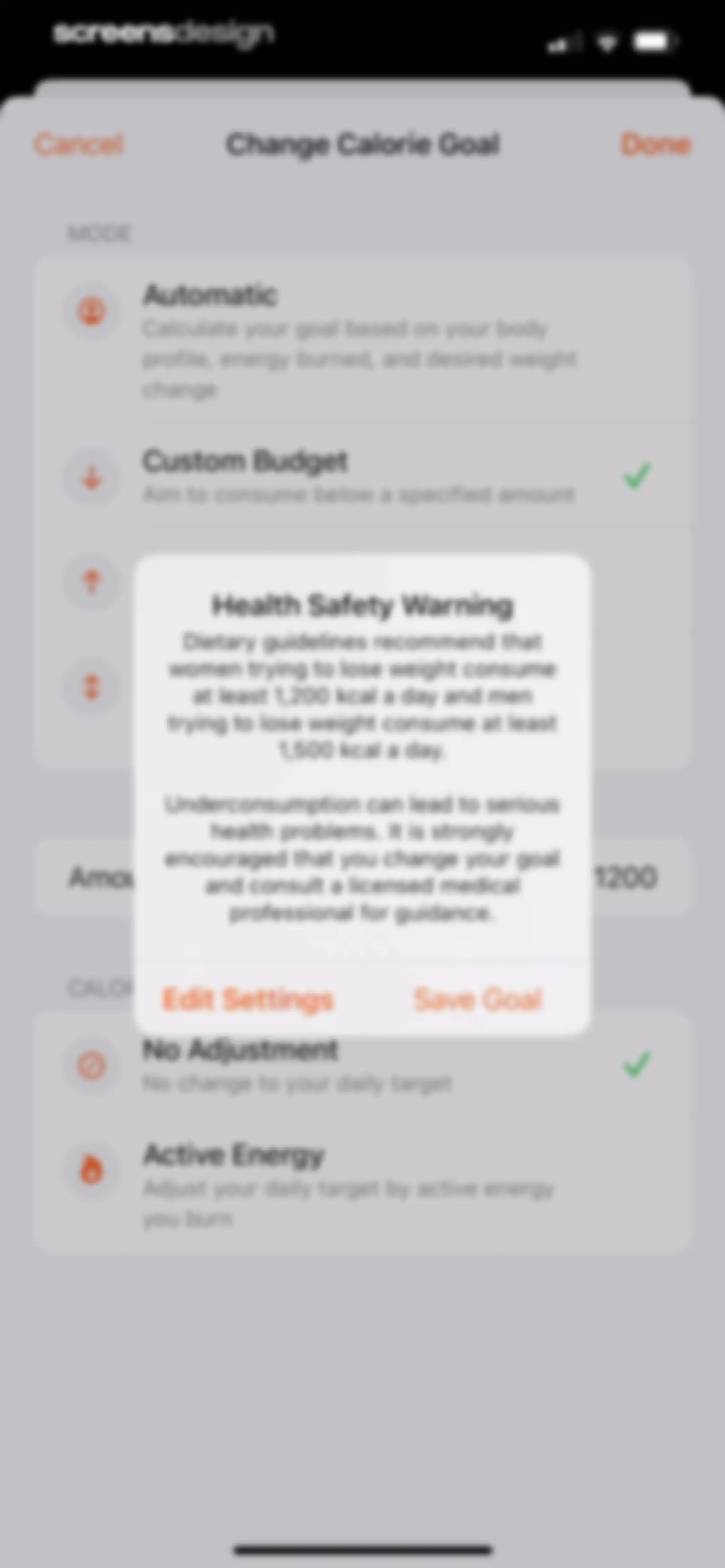 Nutrition Tracker: Foodnoms screen 15