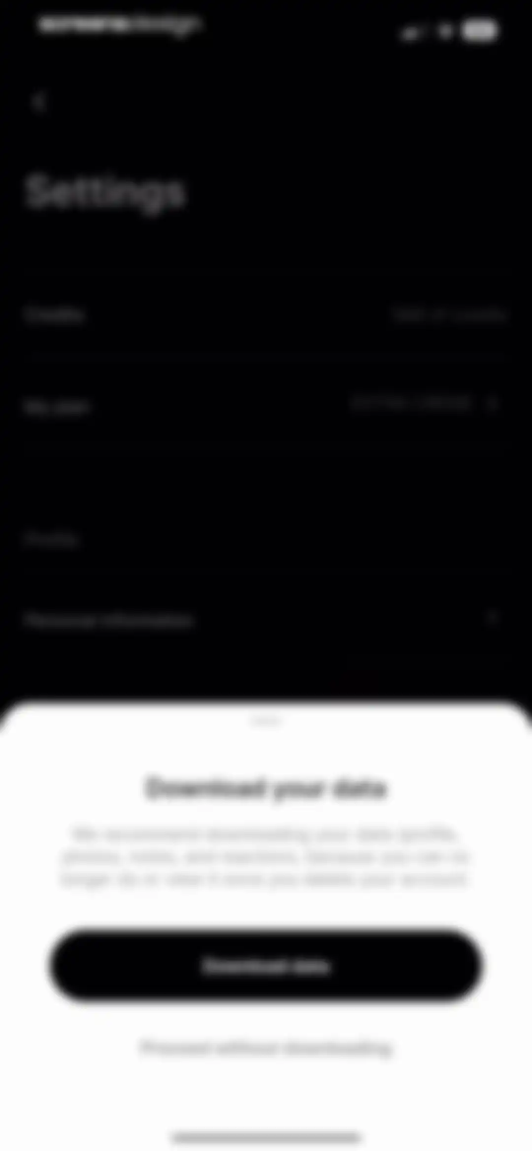 CREME: Create Memorable Meals screen 103