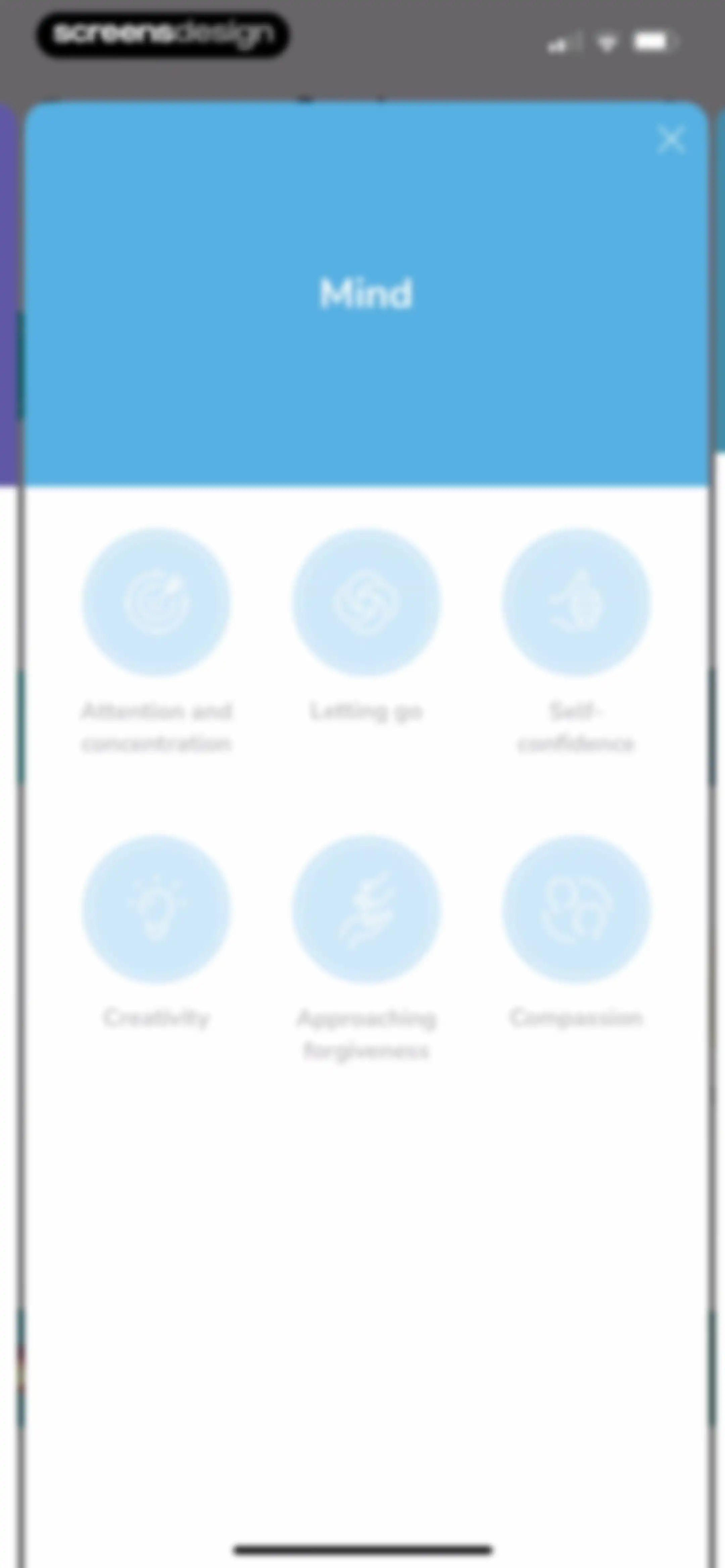 Petit BamBou: Mindfulness screen 84