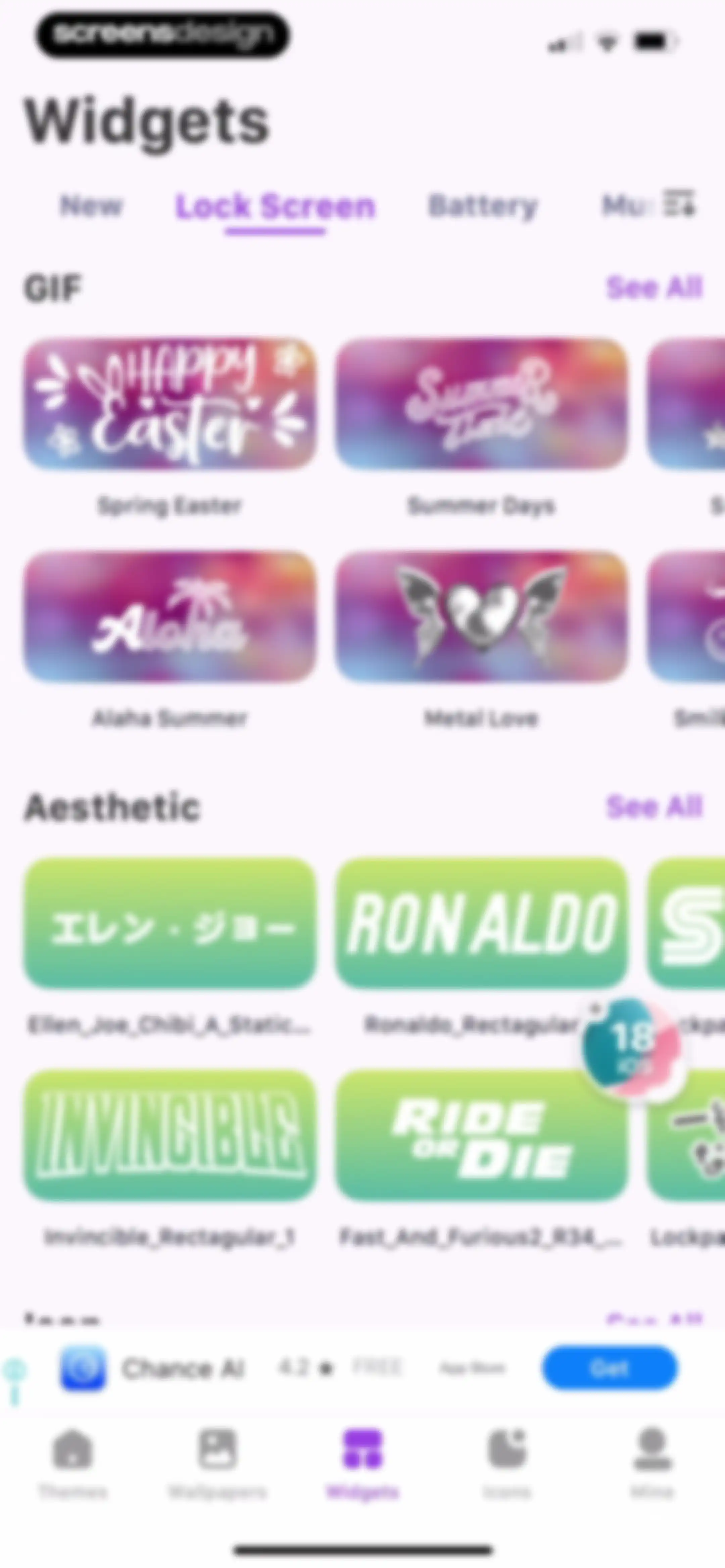 ThemeKit: Widget & Icon Themes screen 77