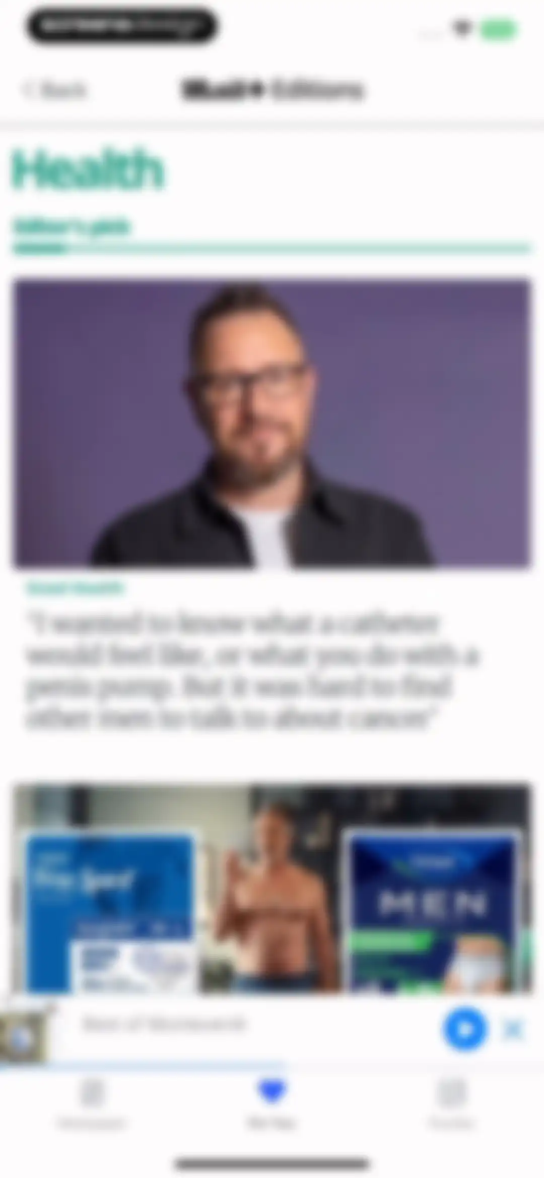 Daily Mail Newspaper screen 40