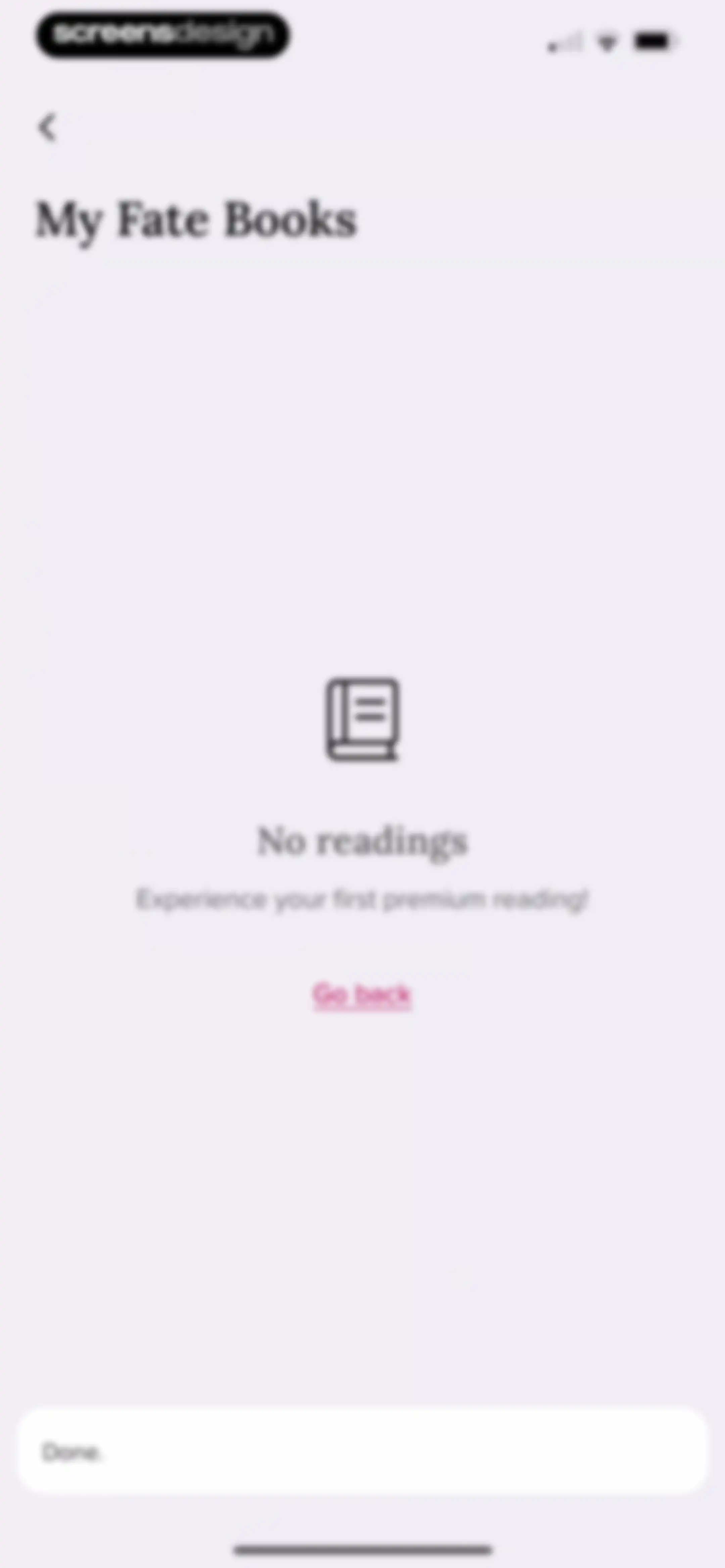 FORCETELLER: Daily Horoscope screen 33