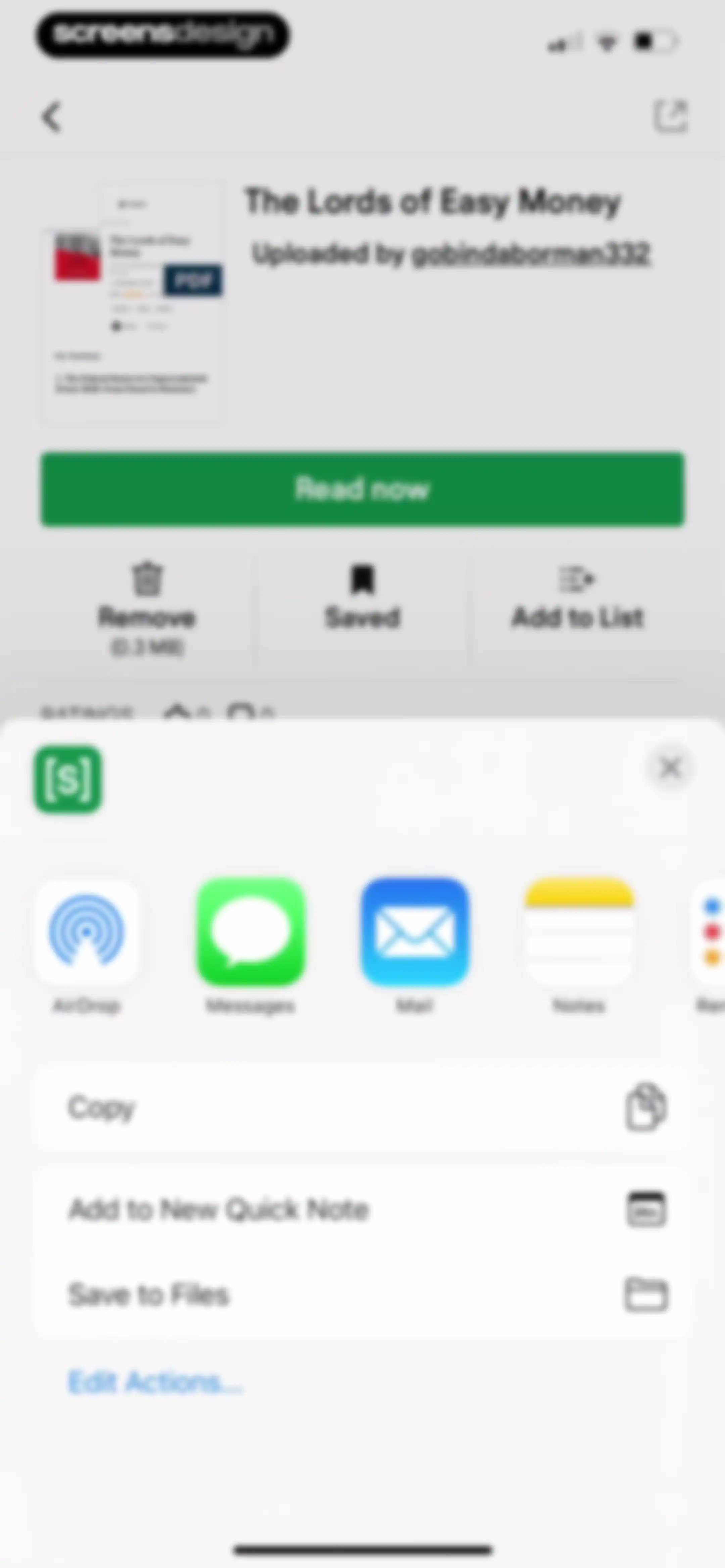 Scribd: 170M+ documents screen 27