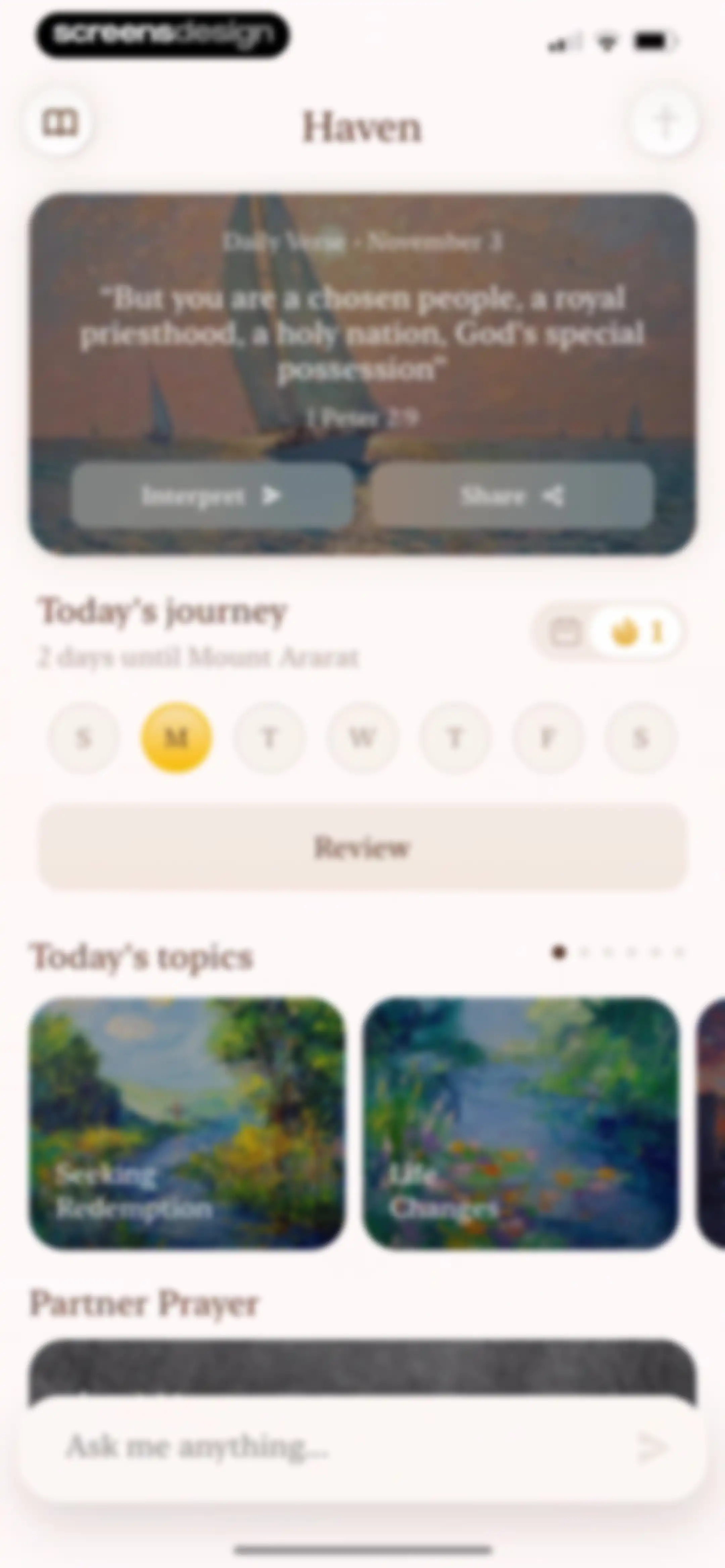 Haven - Bible Chat screen 42