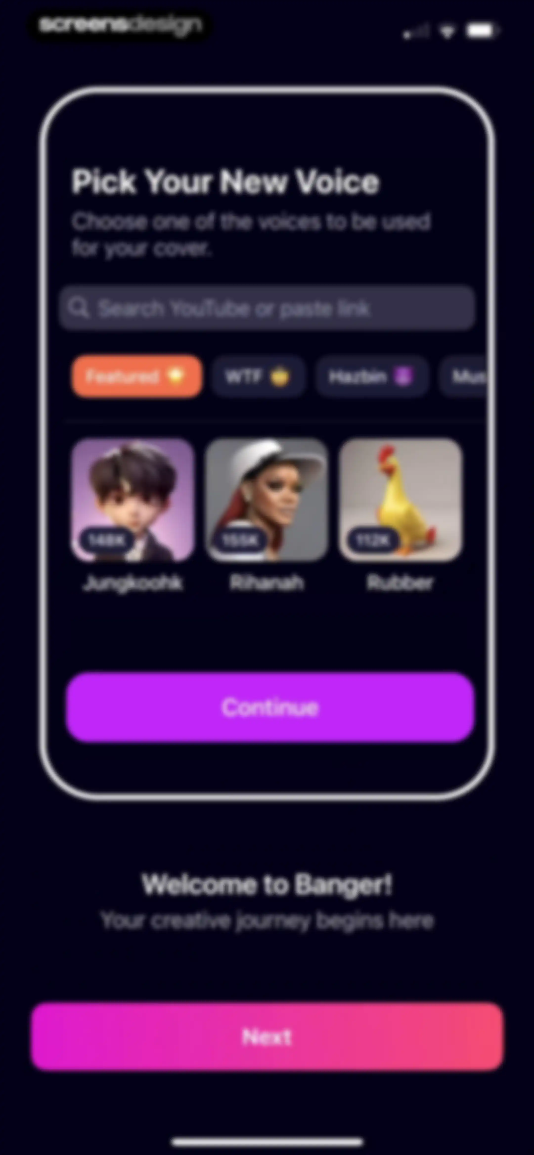 Banger: AI Music Generator screen 4