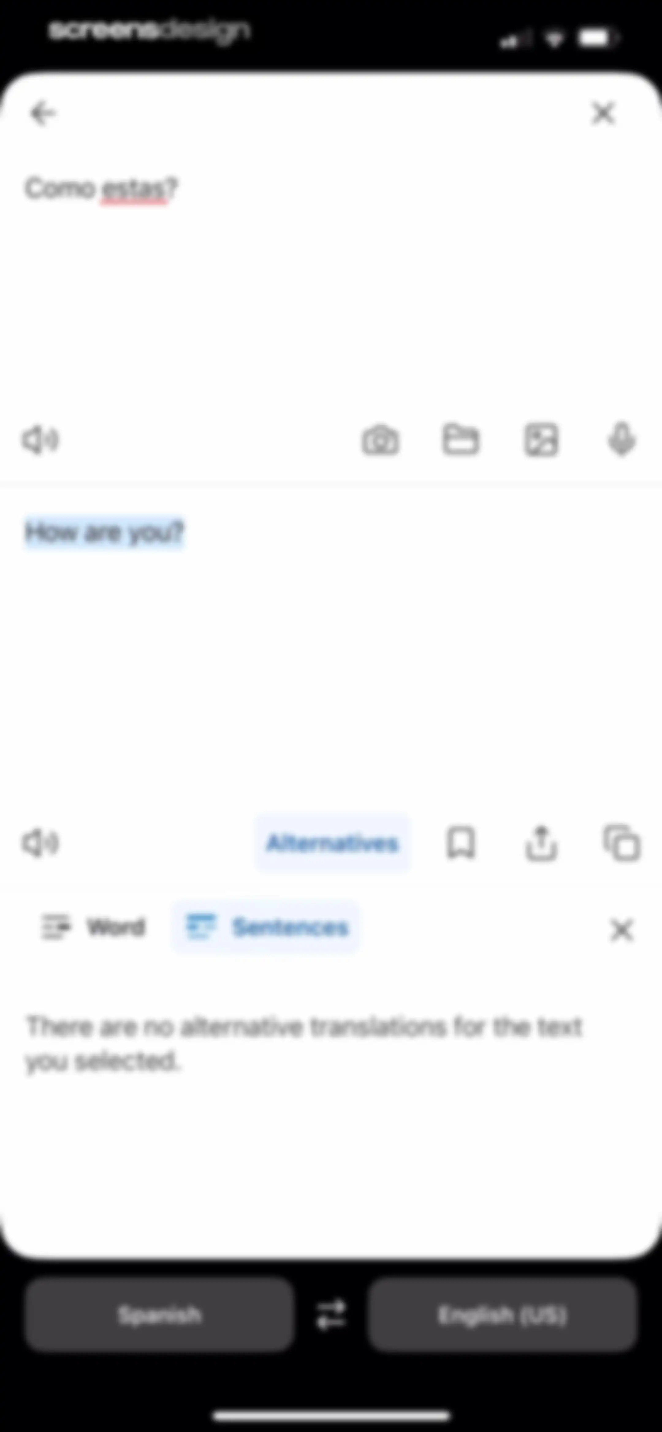 DeepL Translate screen 6