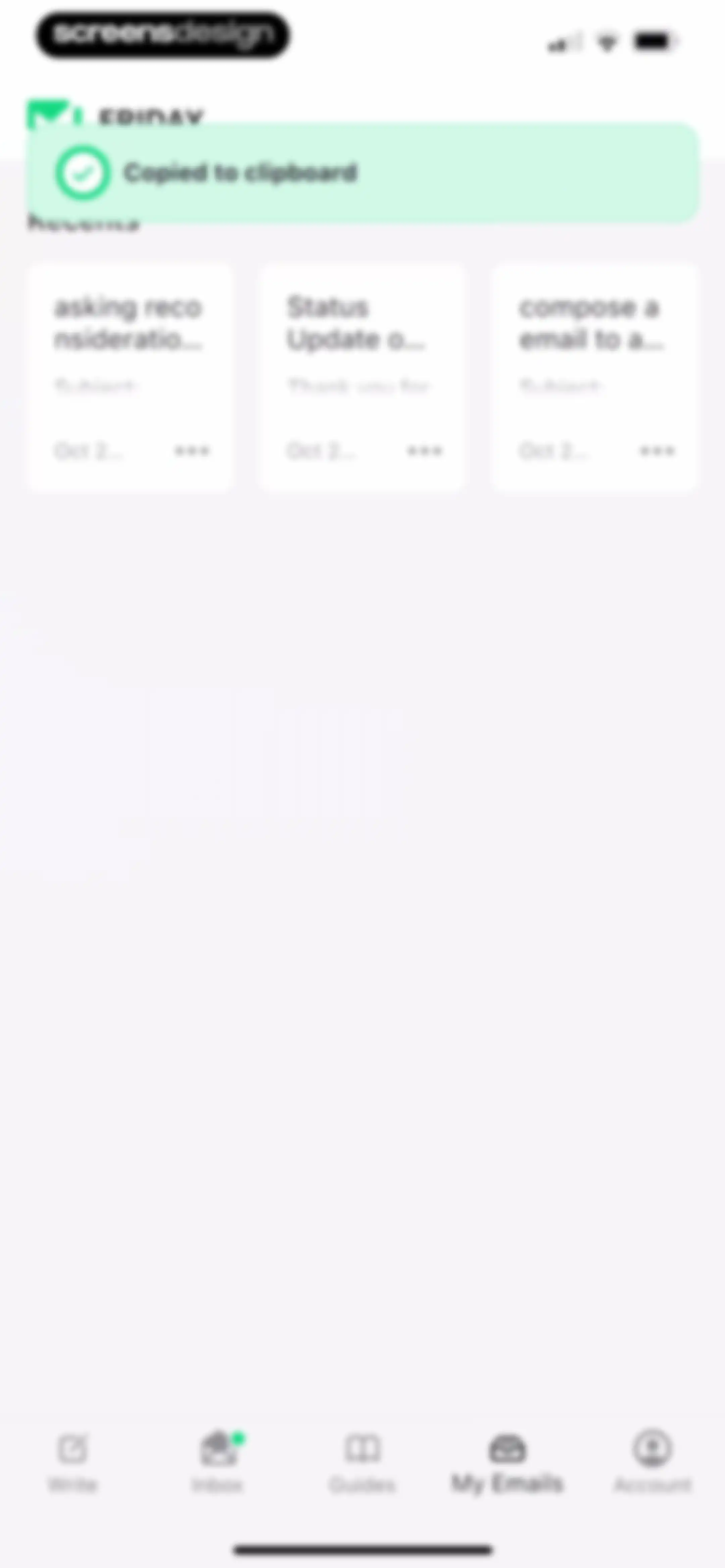 Friday AI Email Writer screen 79