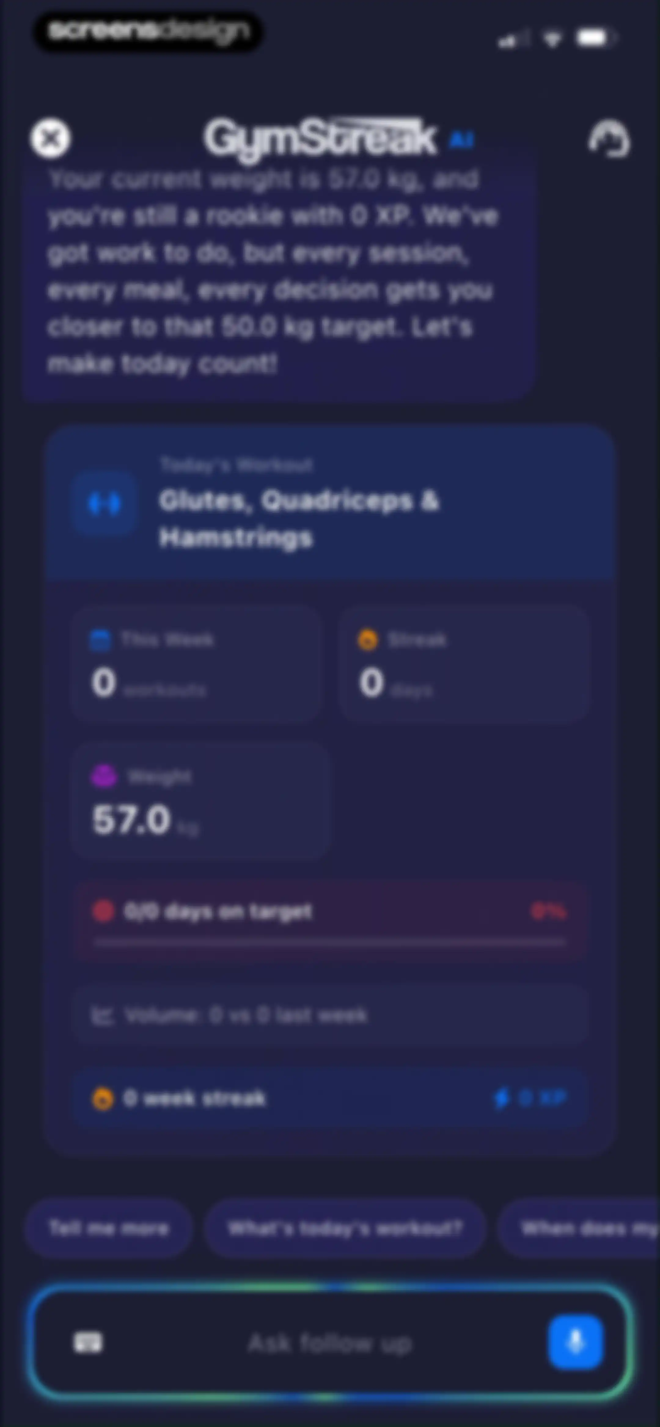 GymStreak: AI Personal Trainer screen 112