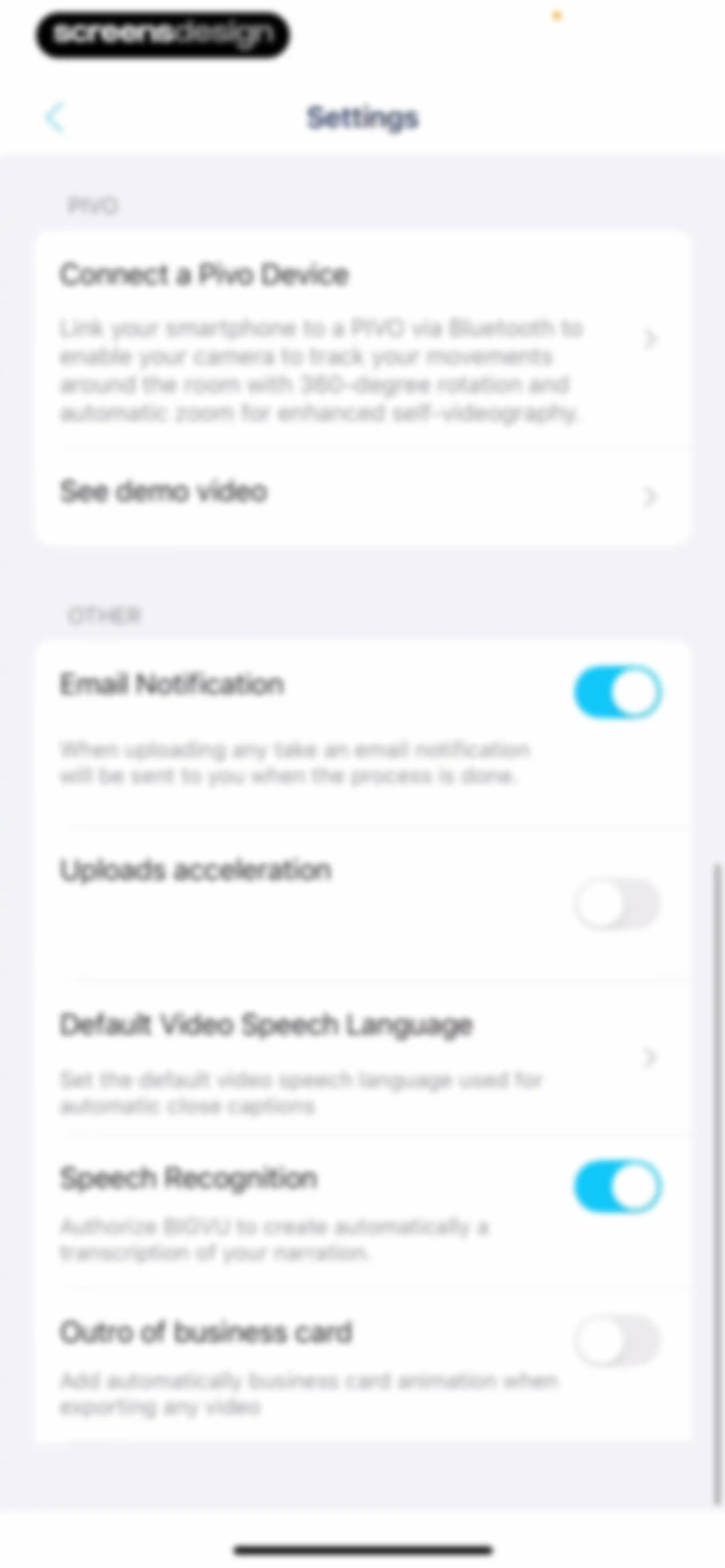 BIGVU Teleprompter Captions AI screen 74