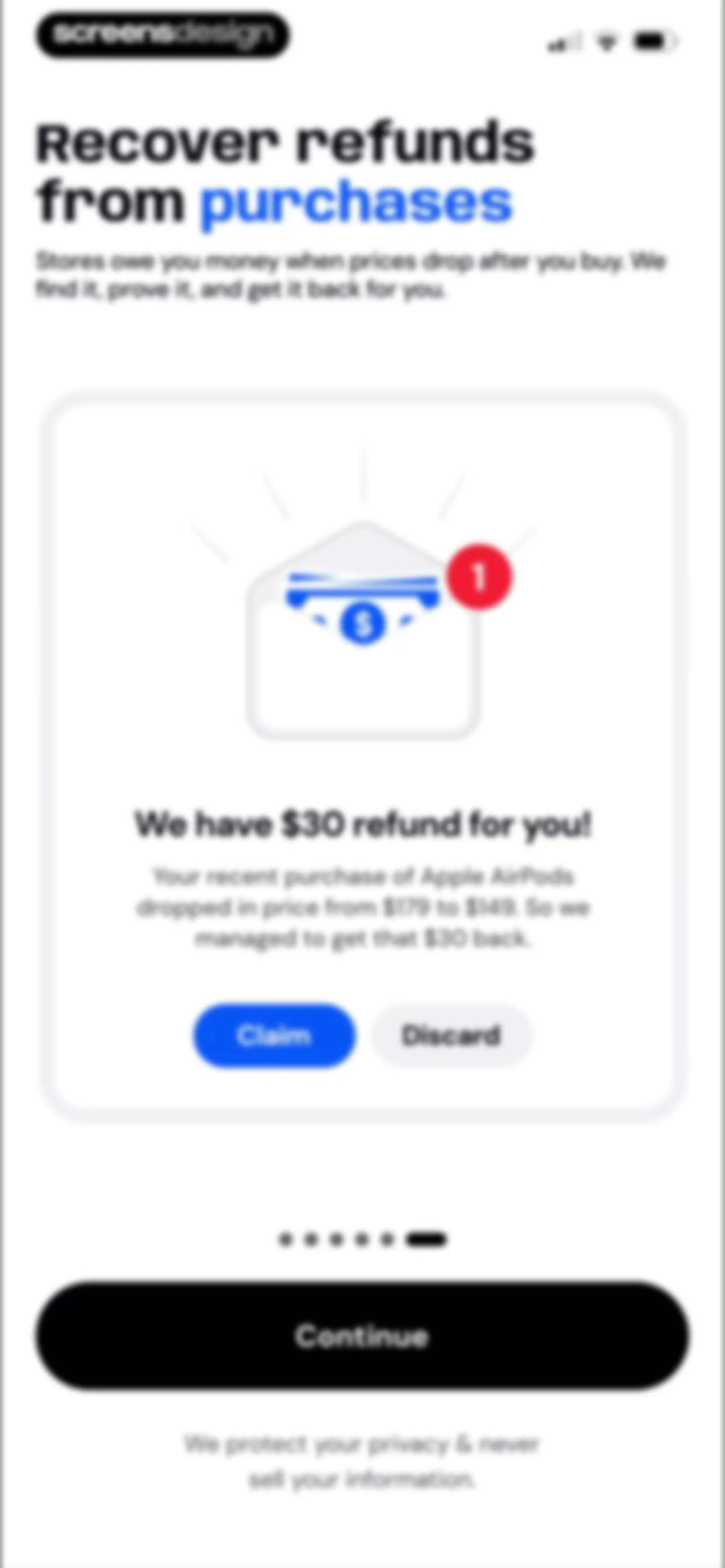 Settlemate: Claim Savings screen 40