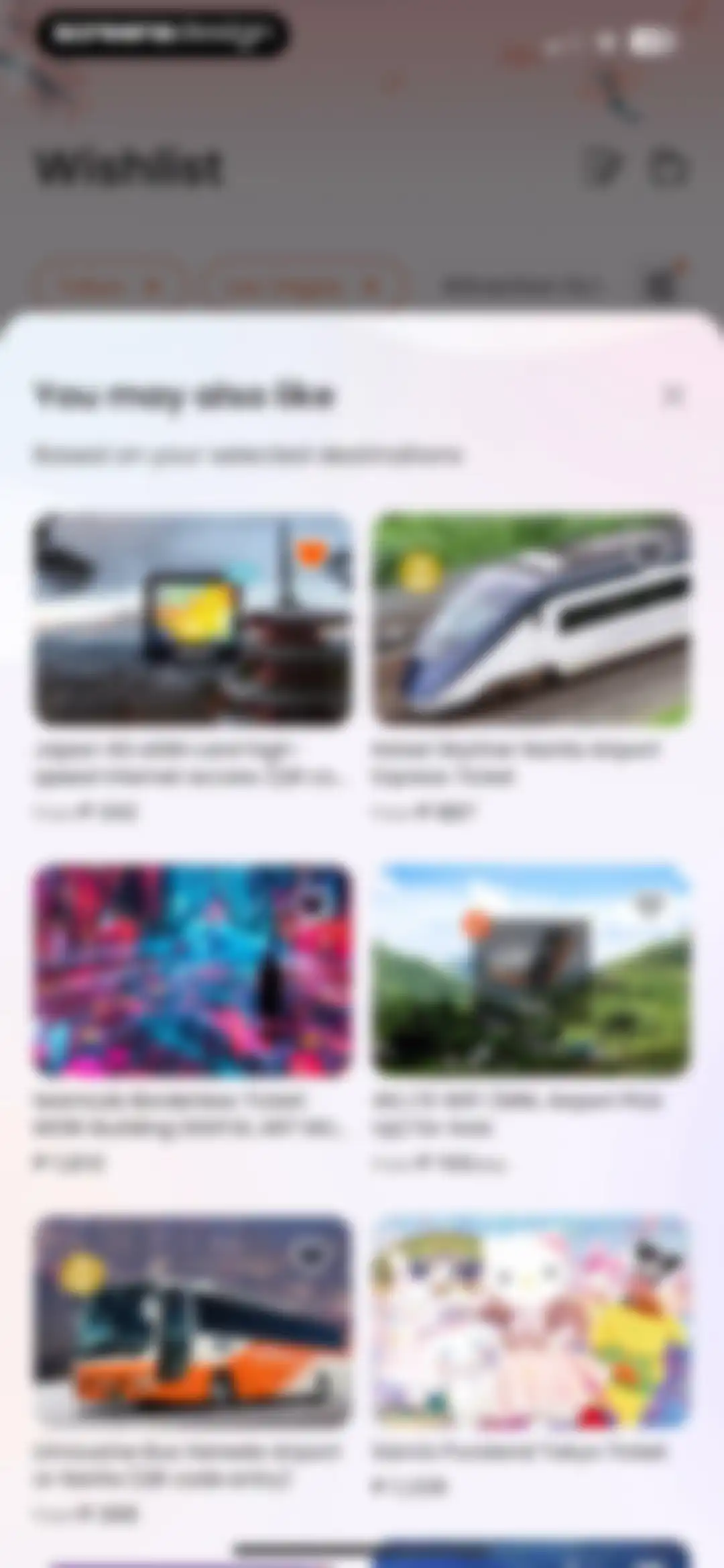 Klook: Travel & Activities screen 109