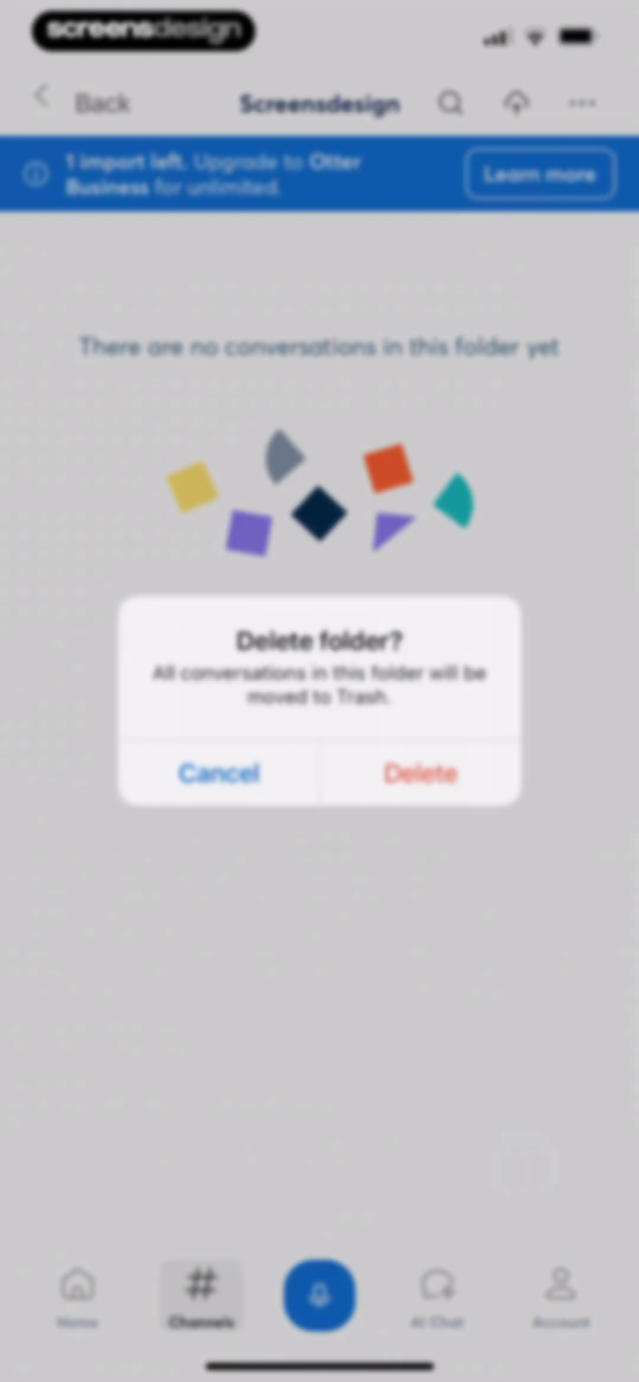 Otter Transcribe Voice Notes screen 113