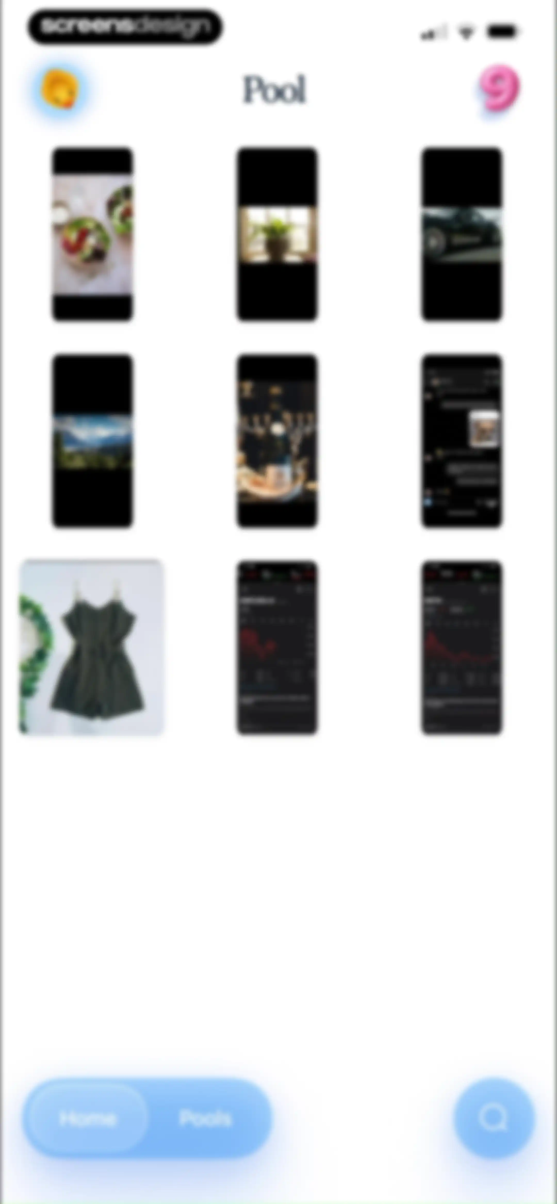 Pool, the screenshot app screen 25