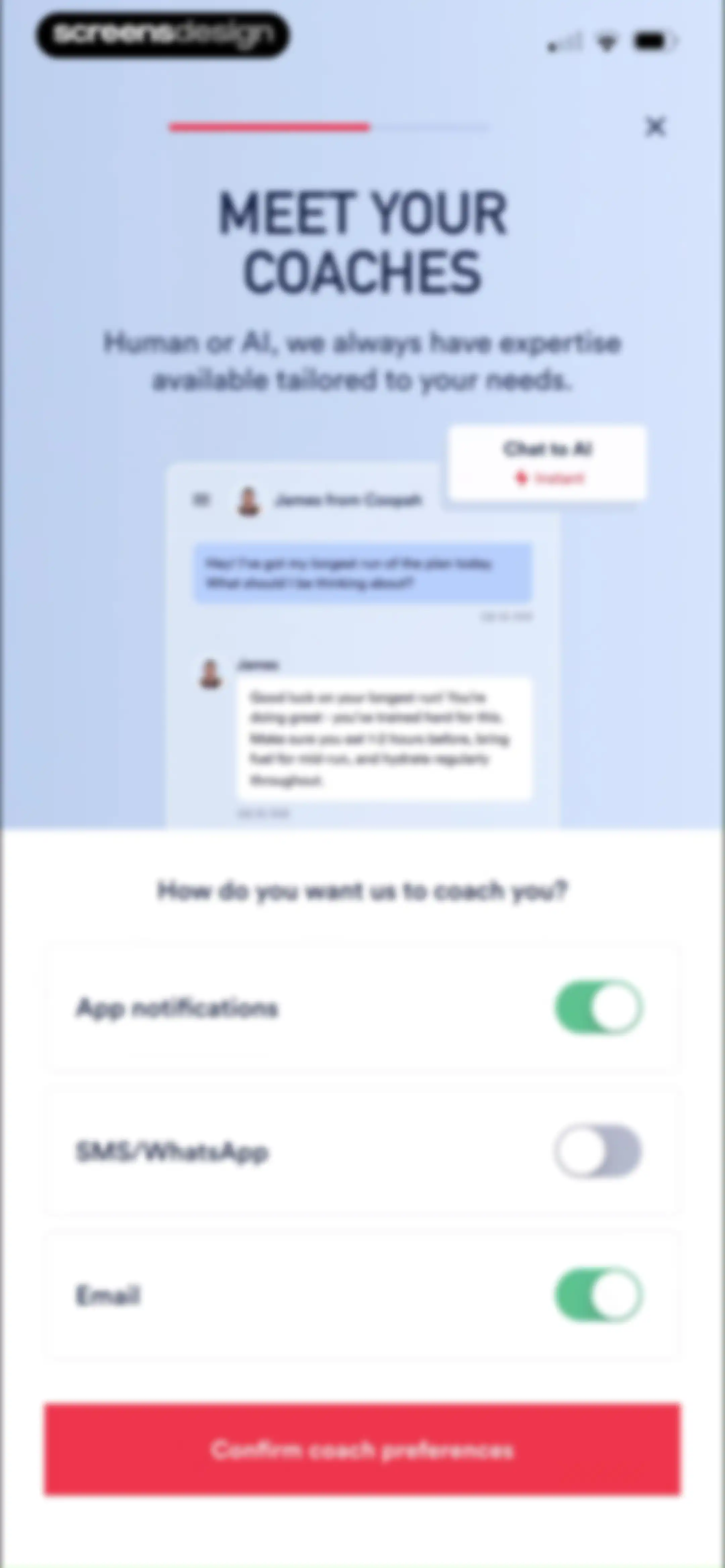 Coopah: The Run Coaching App screen 21
