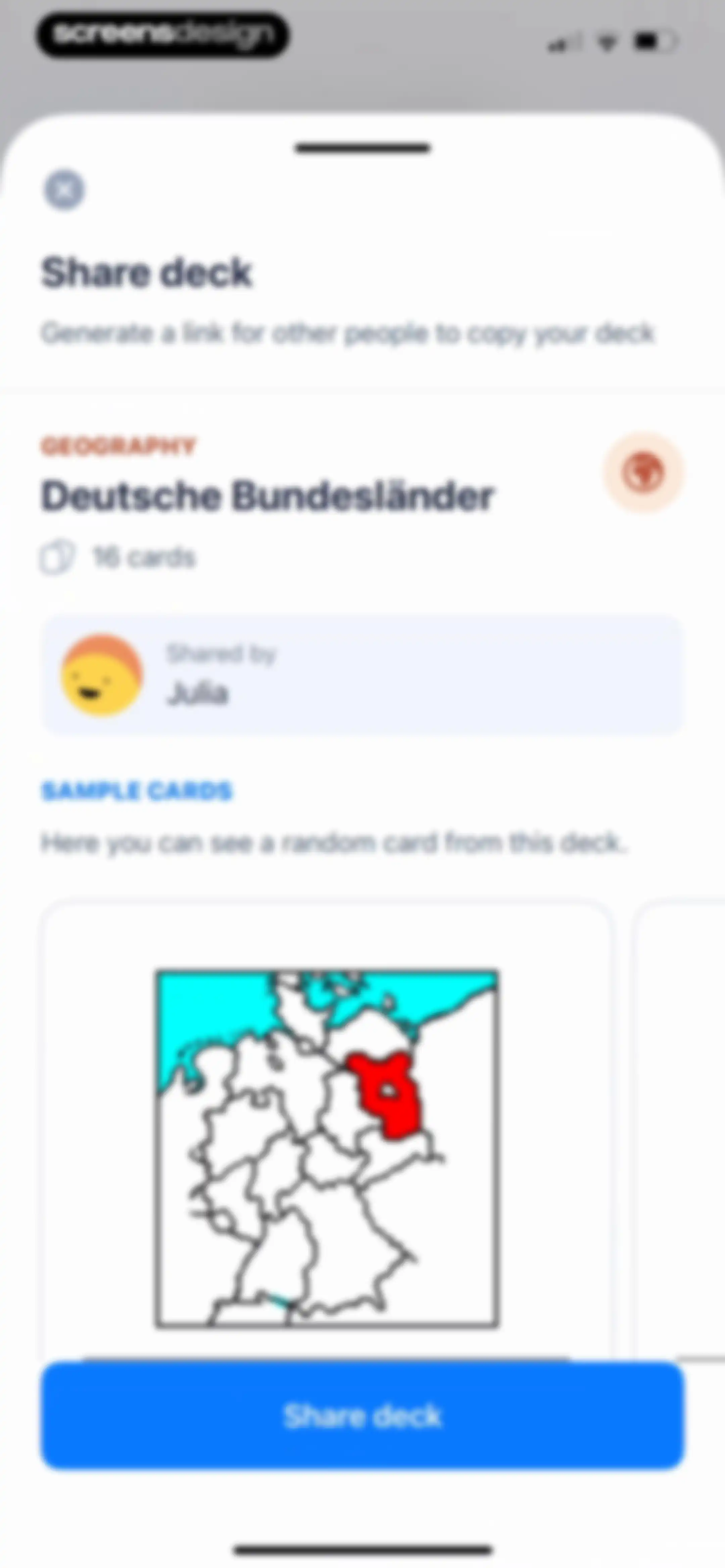 Mopiq: AI Flashcards Learning screen 38