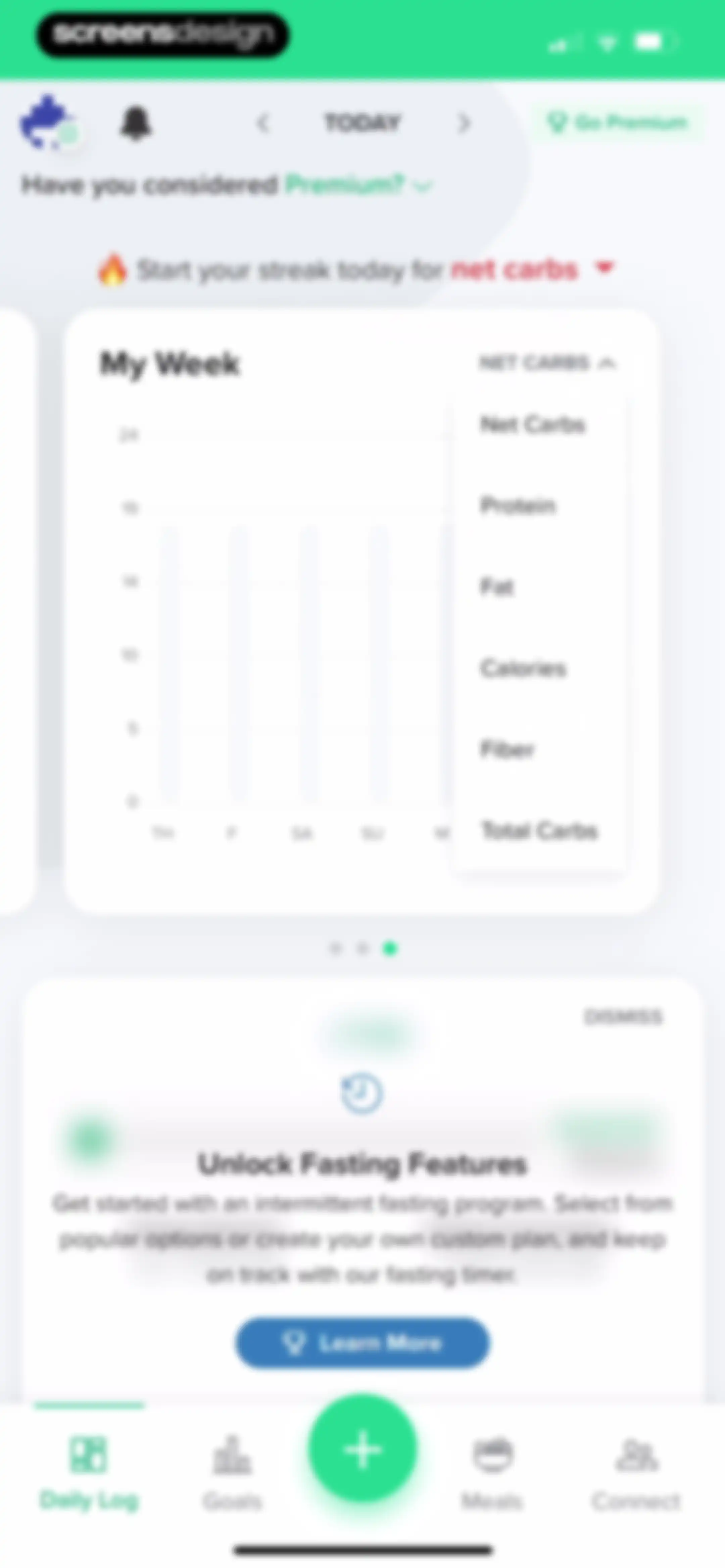 Carb Manager: Keto & Macro Log screen 67